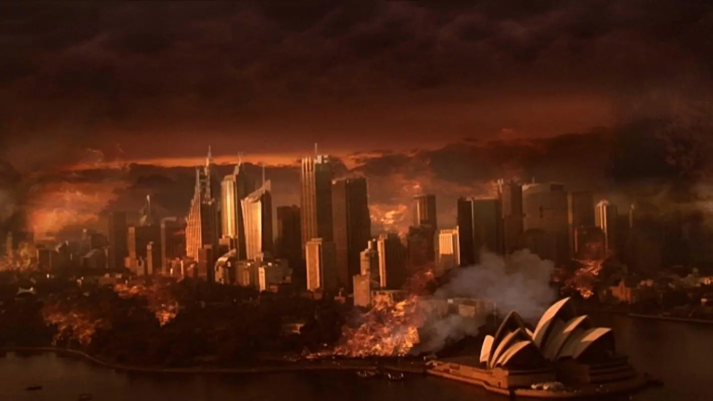 Perfect Disaster backdrop