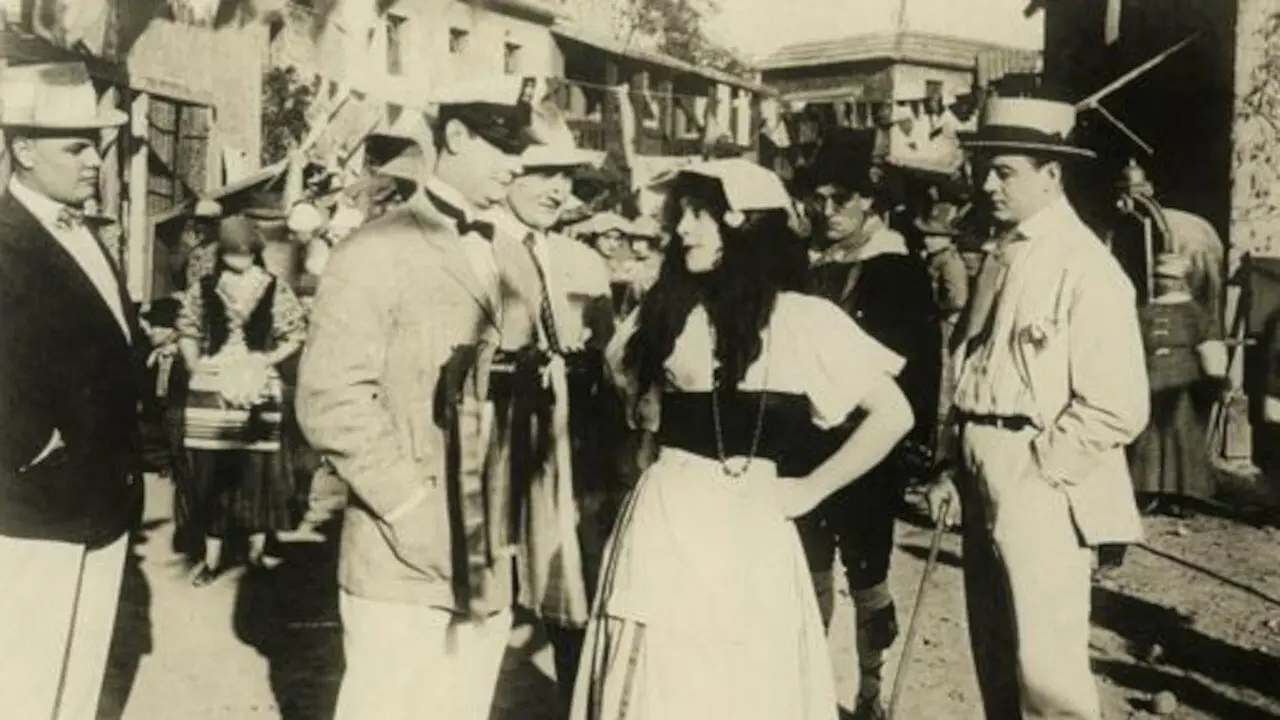 The Gilded Spider backdrop