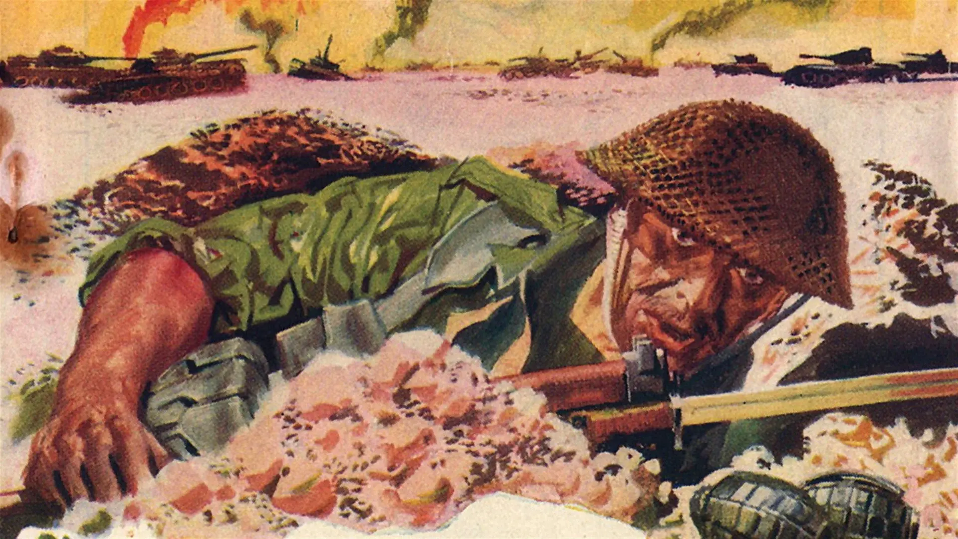 The Rats of Tobruk backdrop
