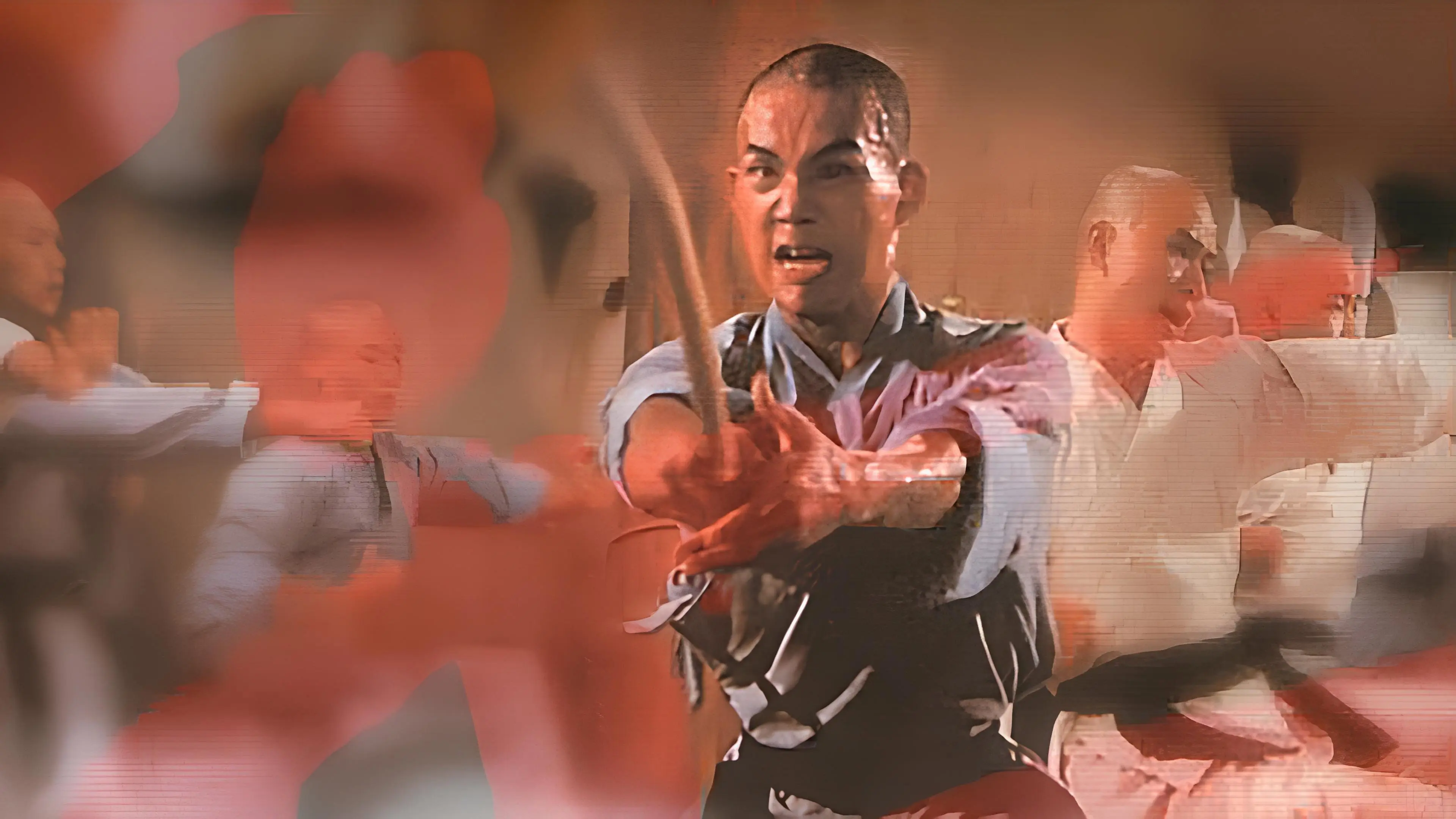 War of the Shaolin Temple backdrop