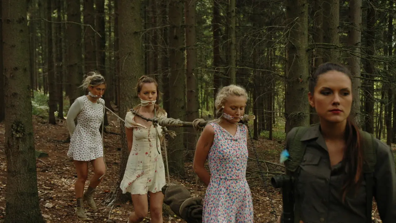 The Slave Huntress backdrop