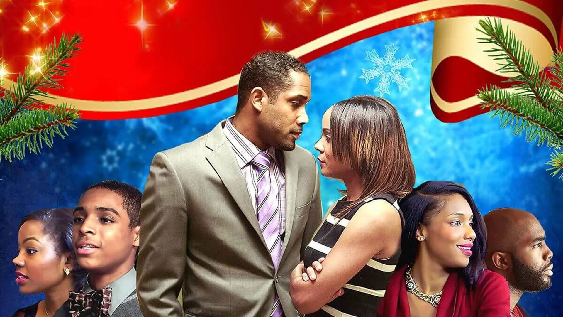 A Christmas to Remember backdrop