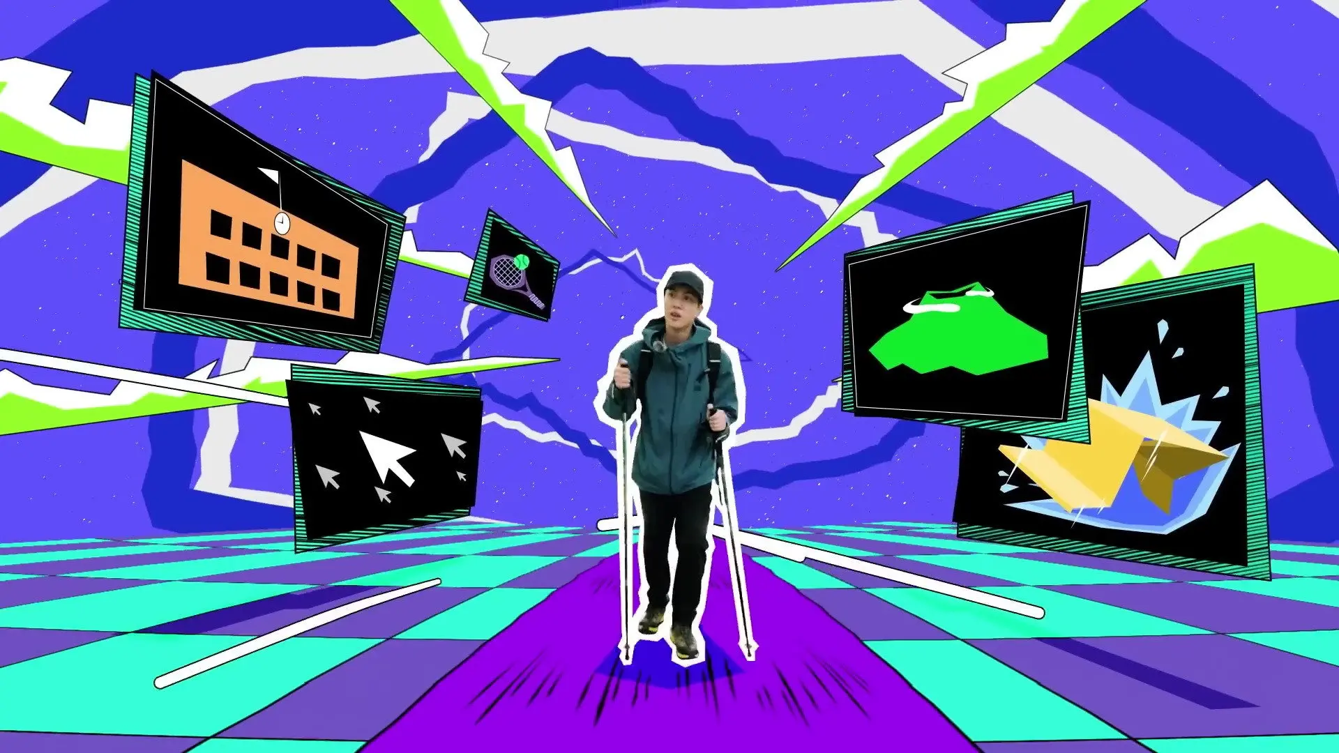 Run Jin backdrop