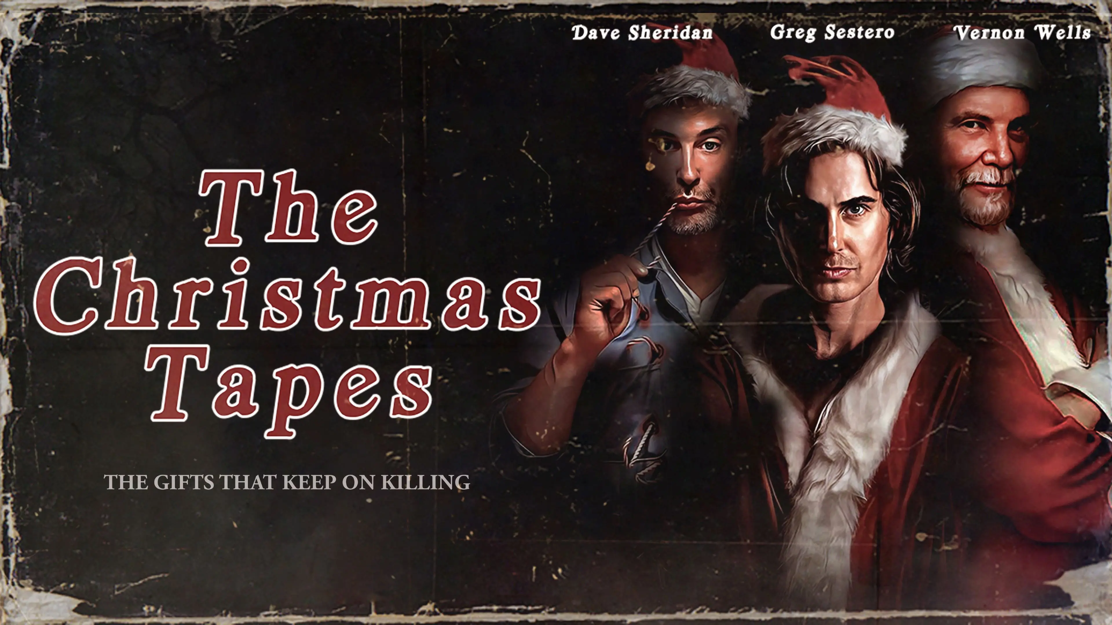 The Christmas Tapes backdrop