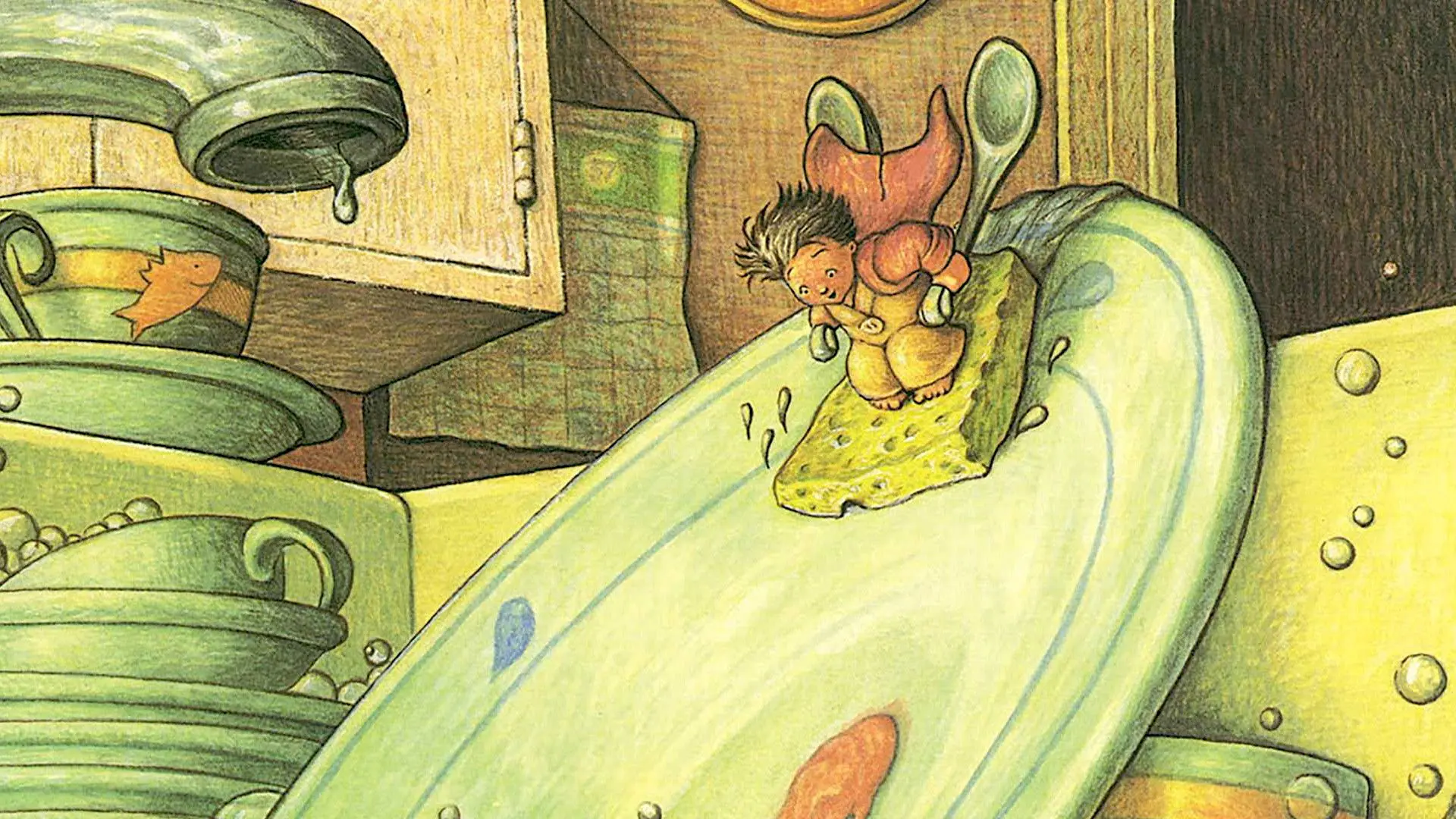 George Shrinks backdrop