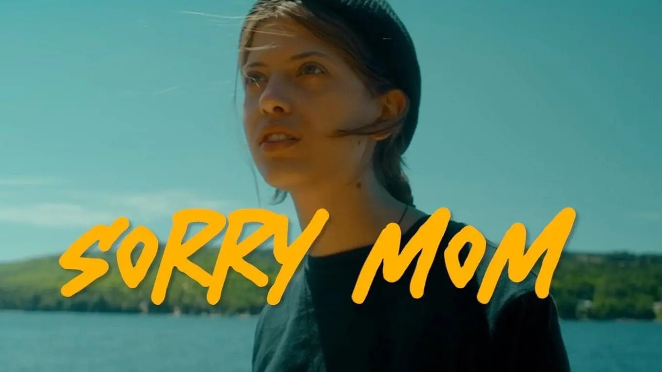 Sorry Mom backdrop