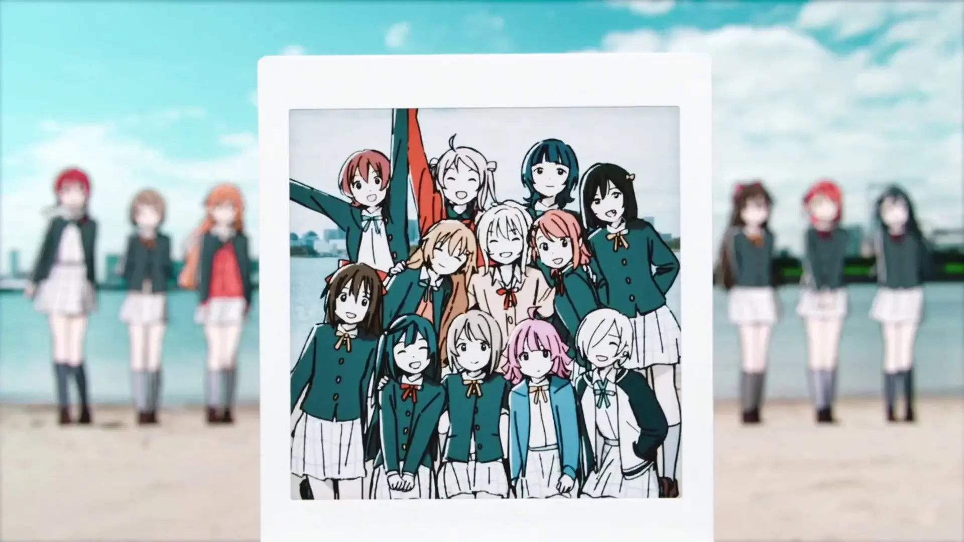 Love Live! Nijigasaki High School Idol Club: Next Sky backdrop