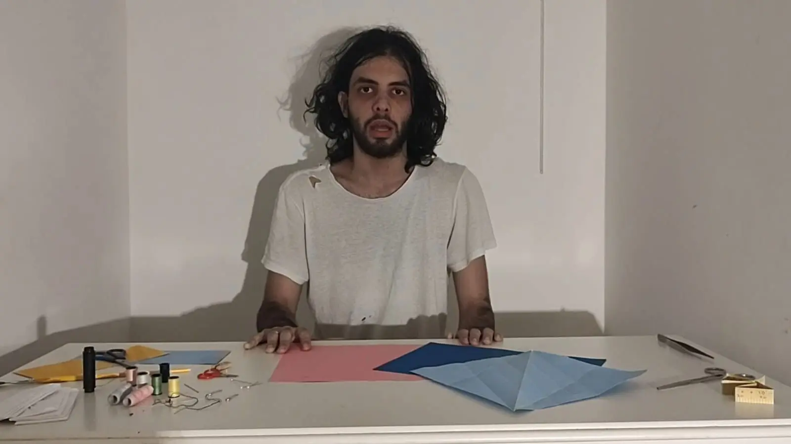 Origami vulva TUTORIAL backdrop