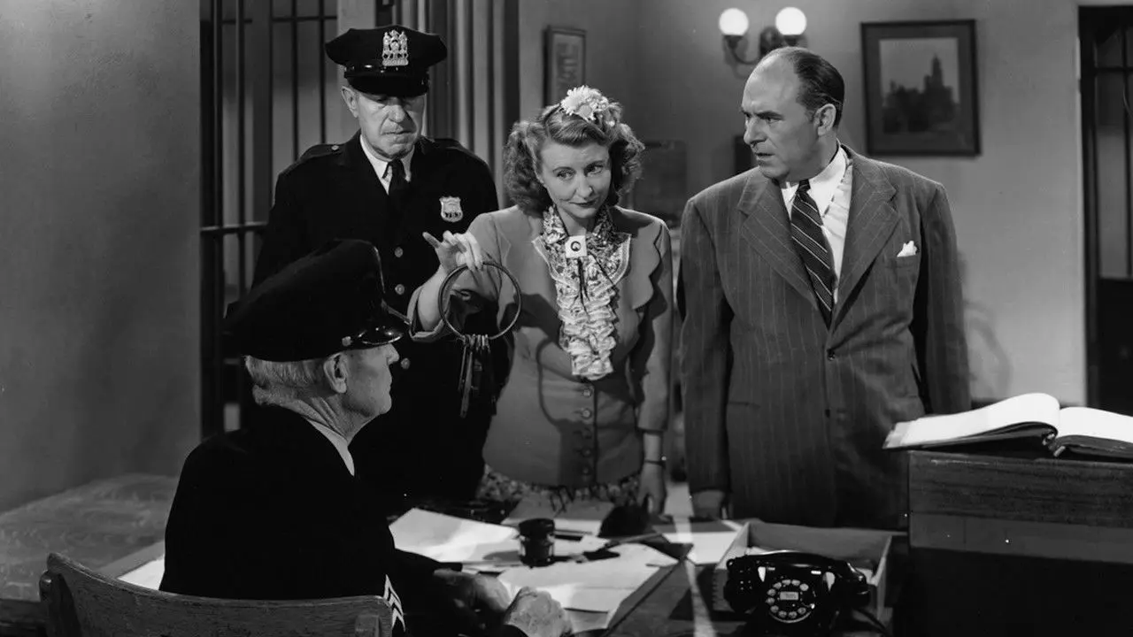 Mr. & Mrs. North backdrop