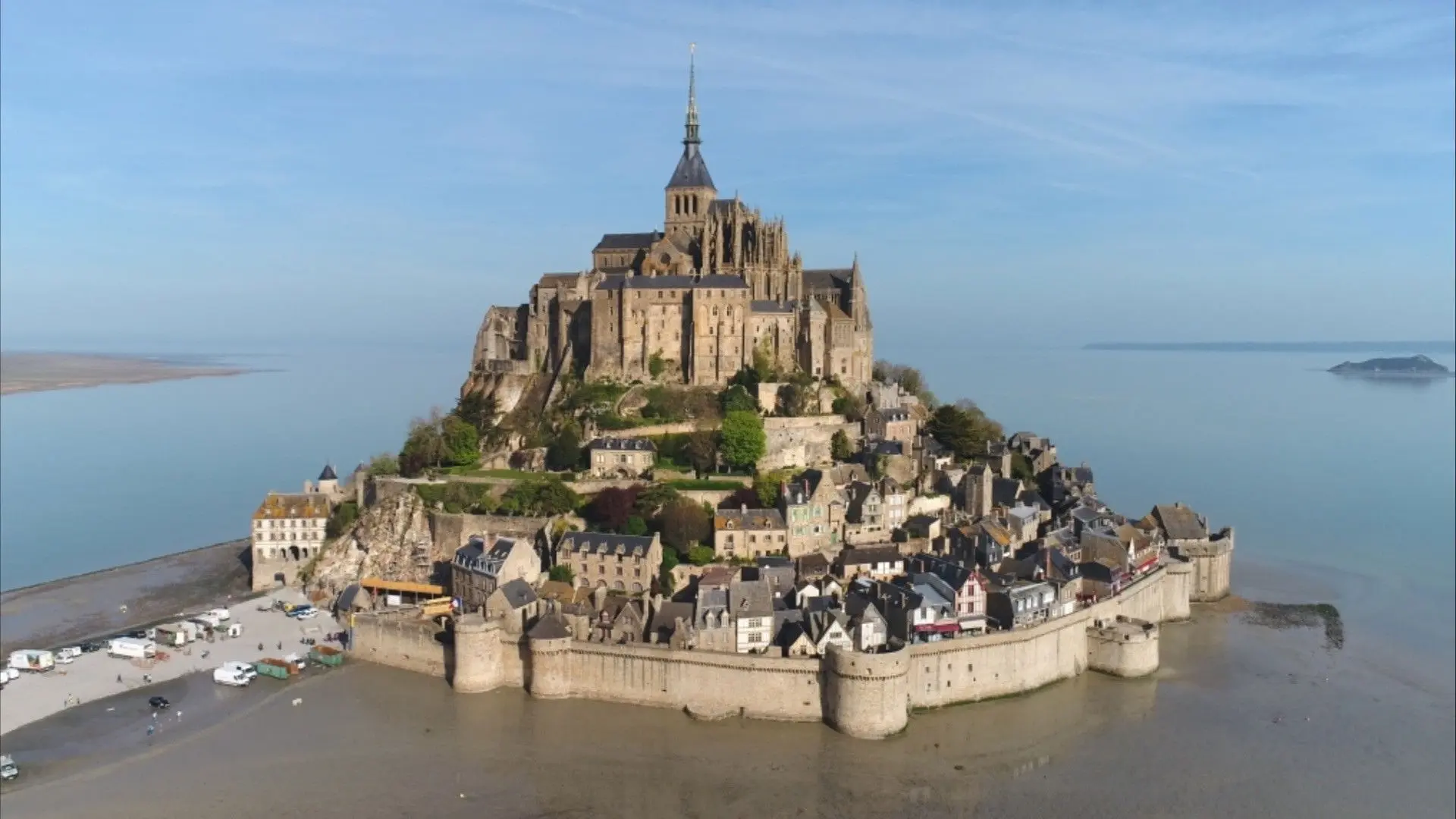 Mont Saint-Michel: The Enigmatic Labyrinth backdrop