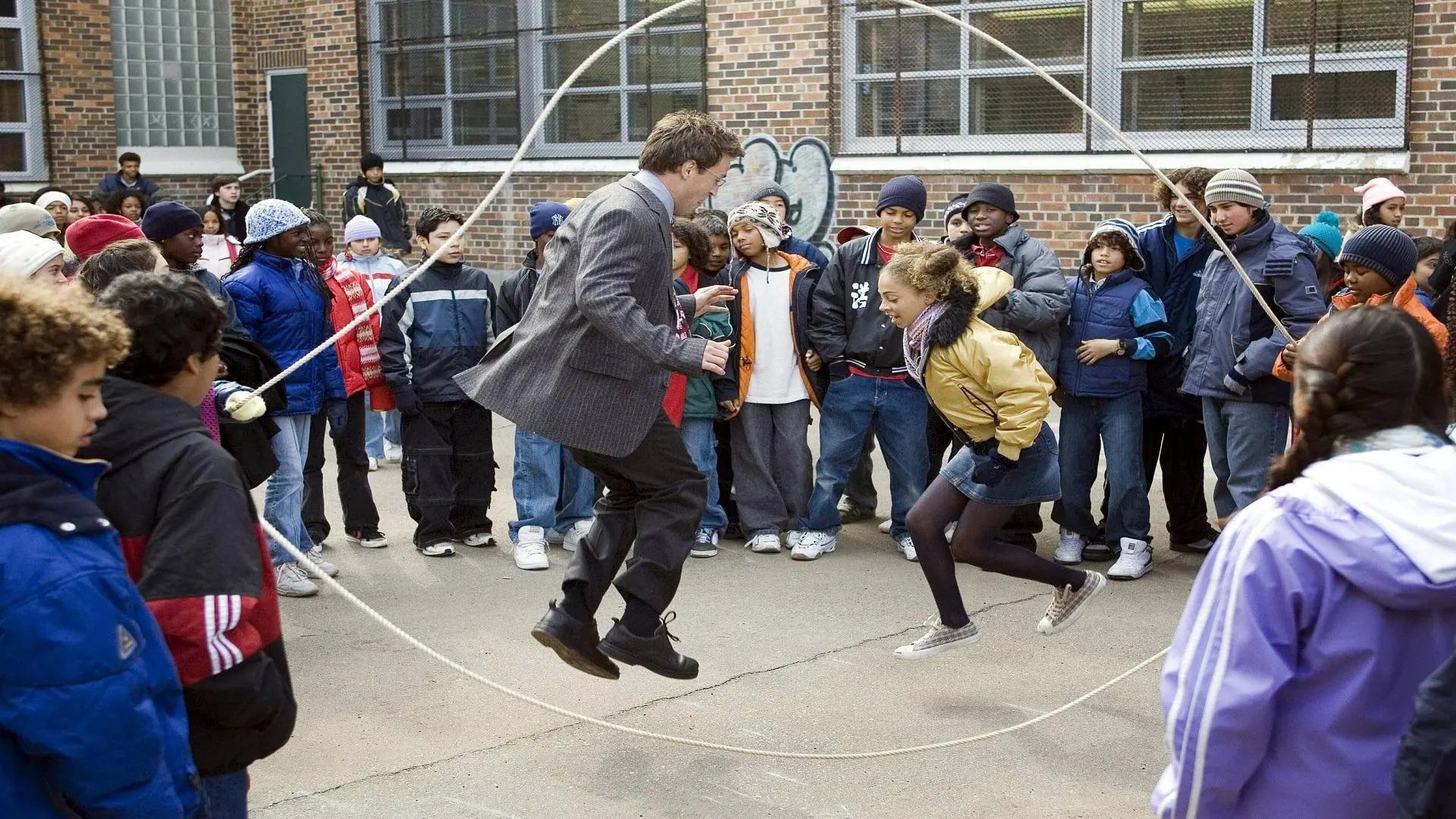 The Ron Clark Story backdrop