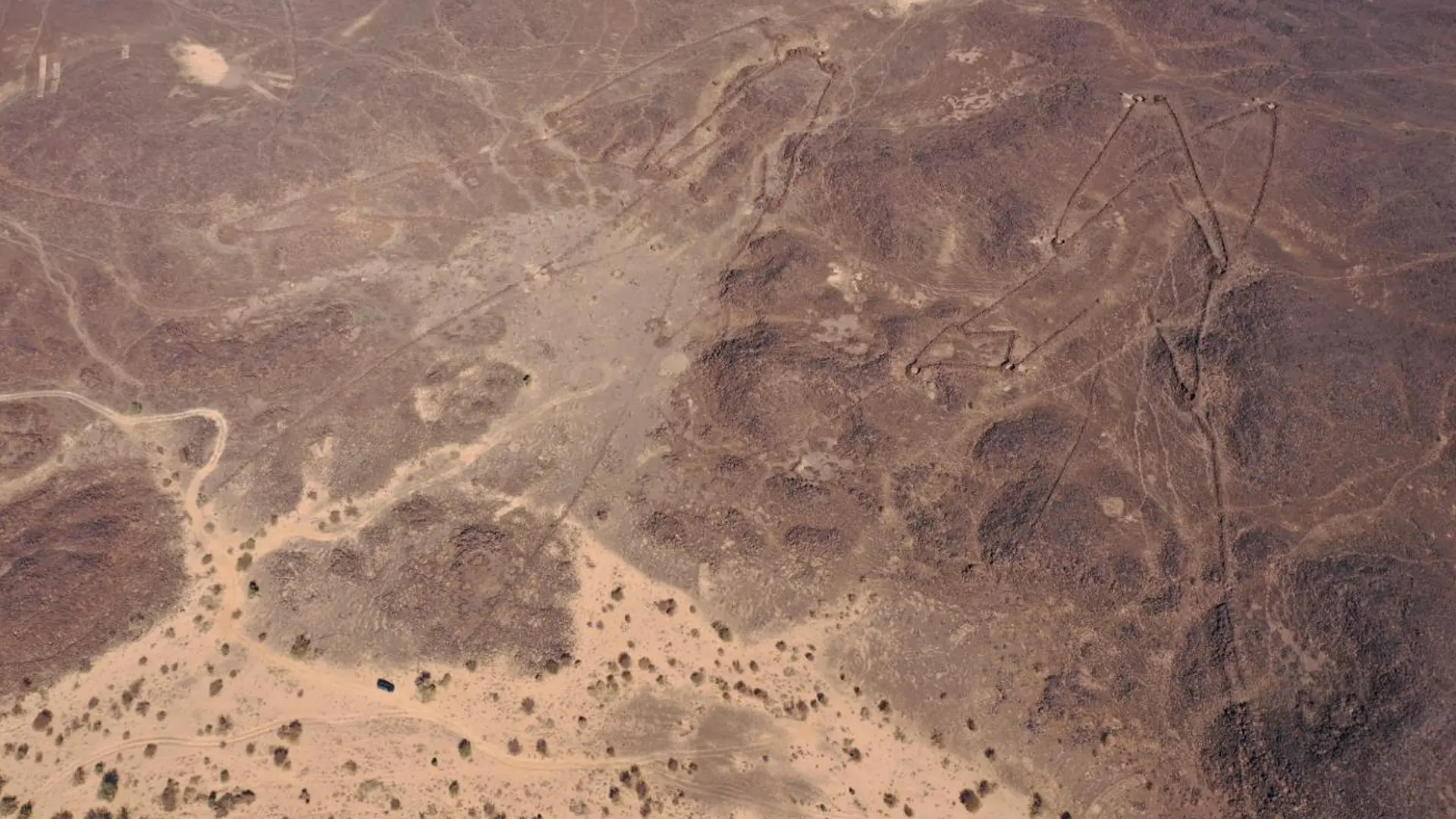 The Mystery of the Desert Kites backdrop