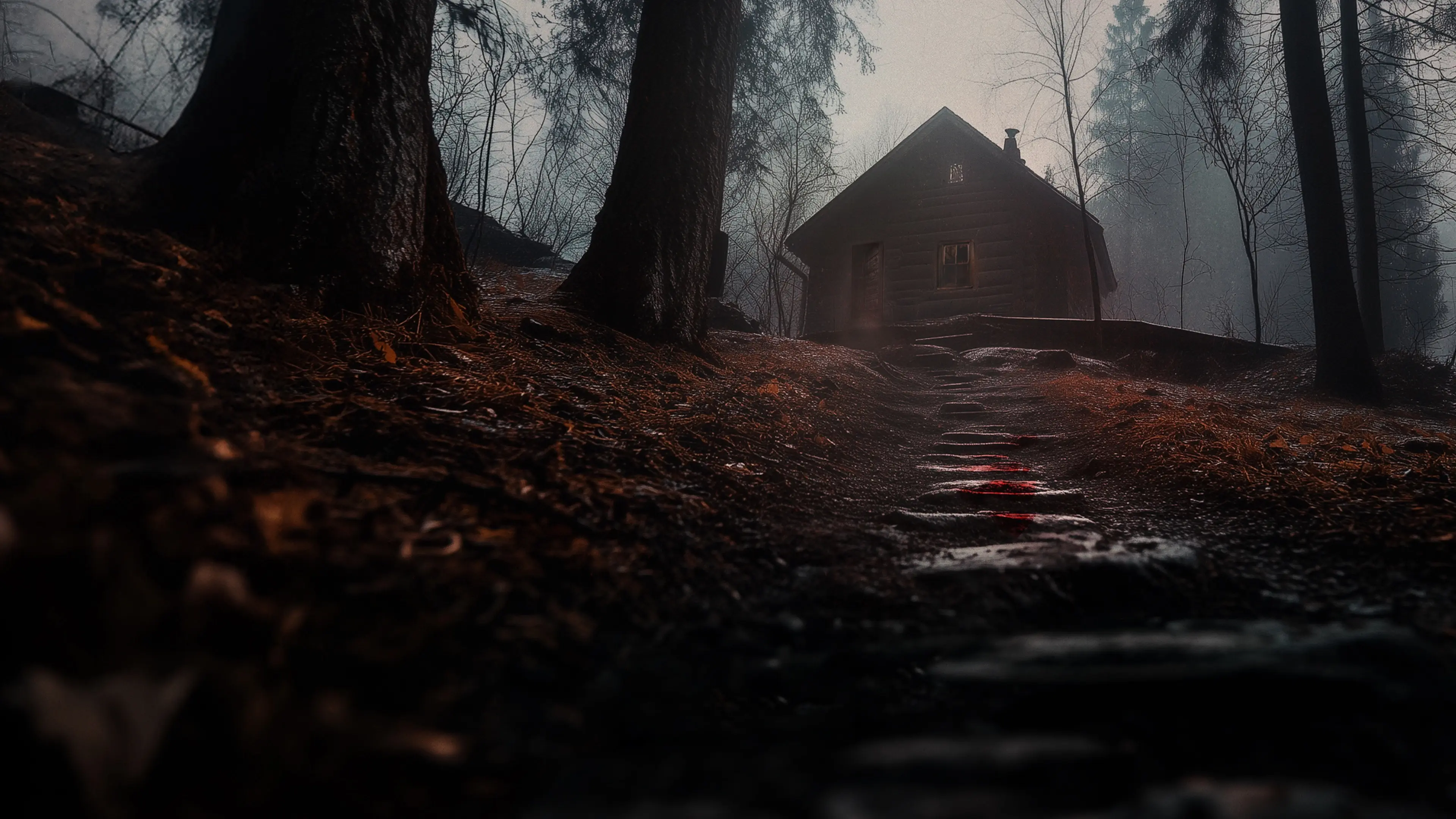 Cabin in the Woods backdrop