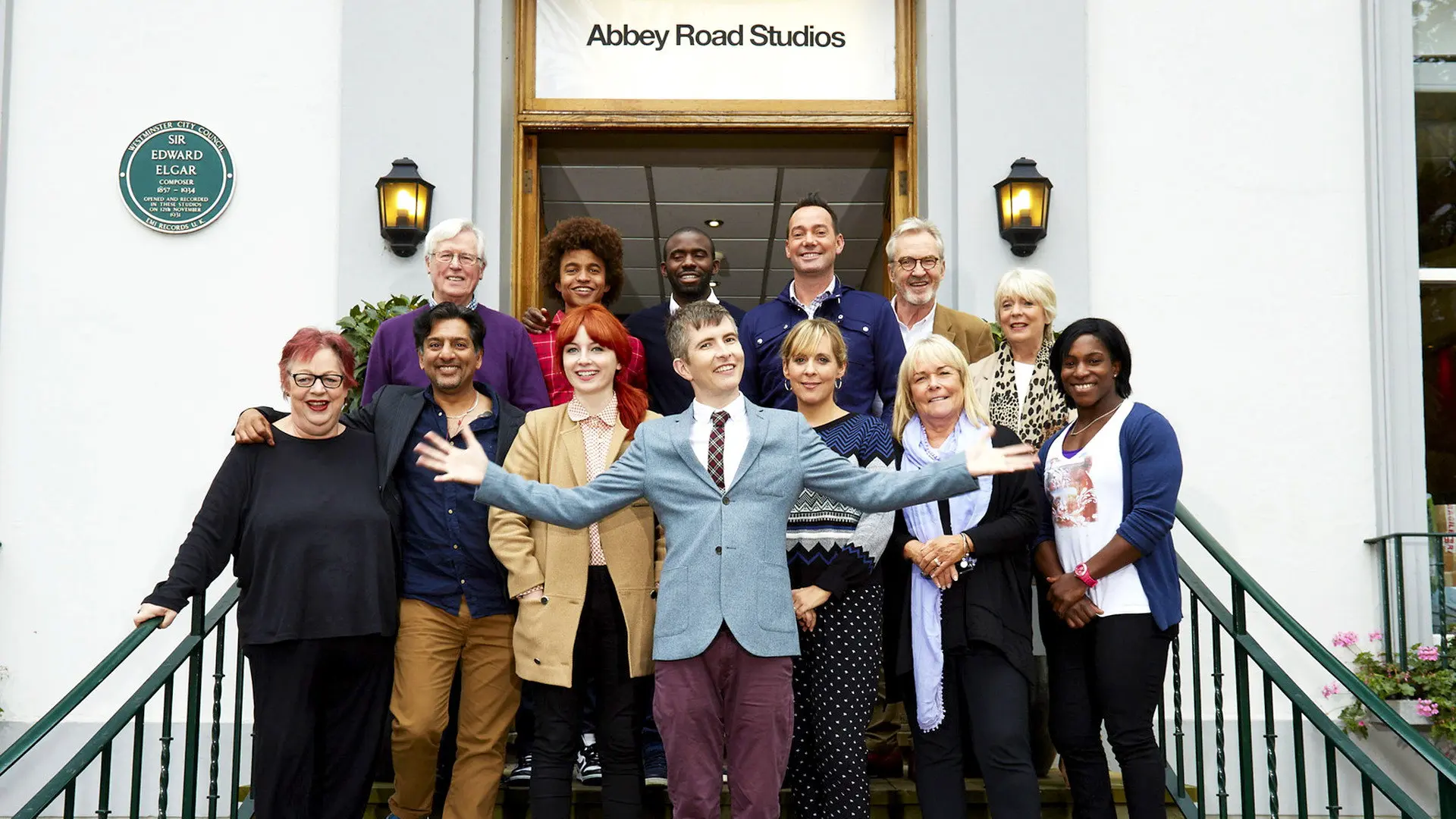 Gareth's All Star Choir backdrop