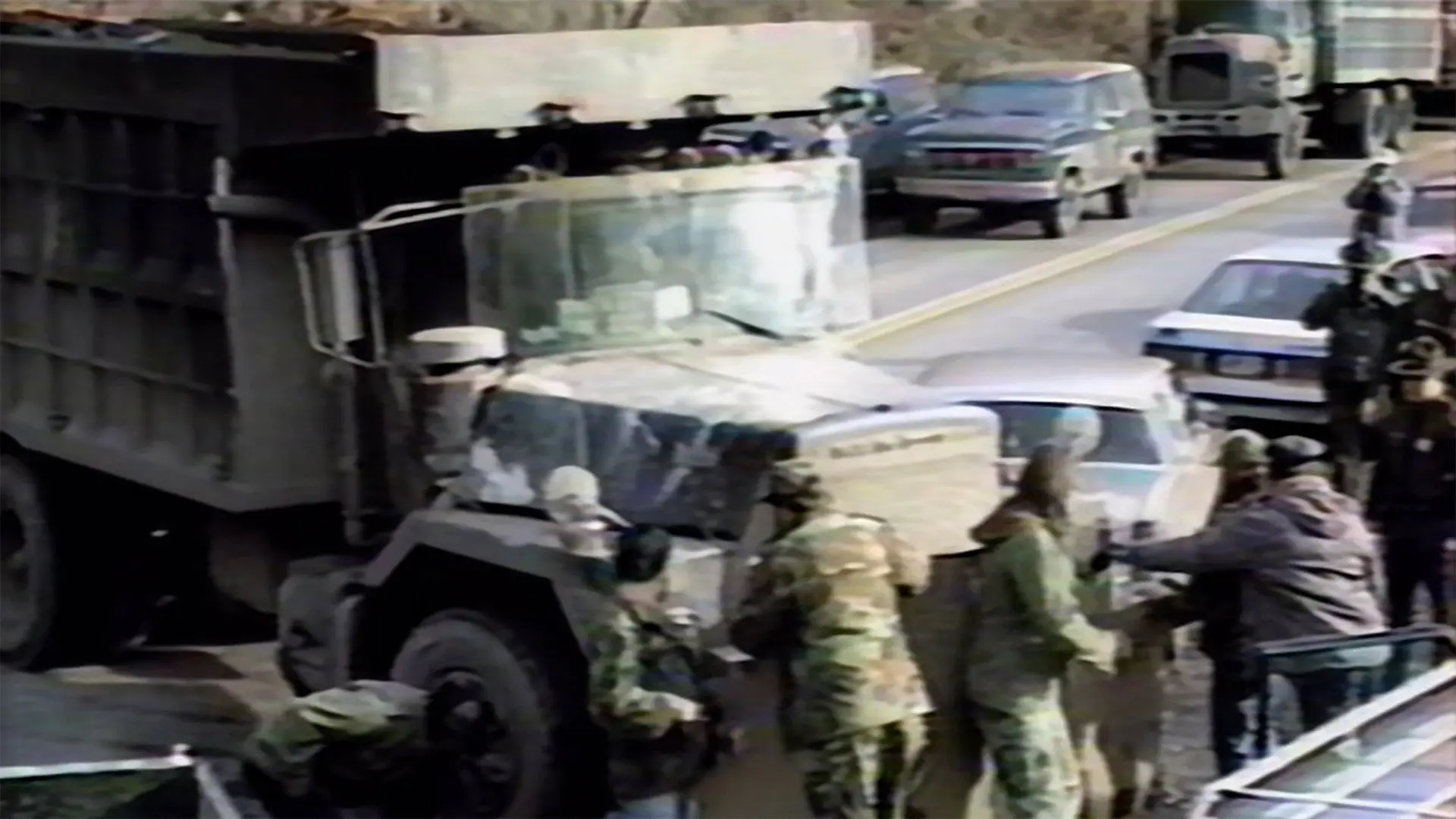 Out of Darkness: The Mine Workers' Story backdrop