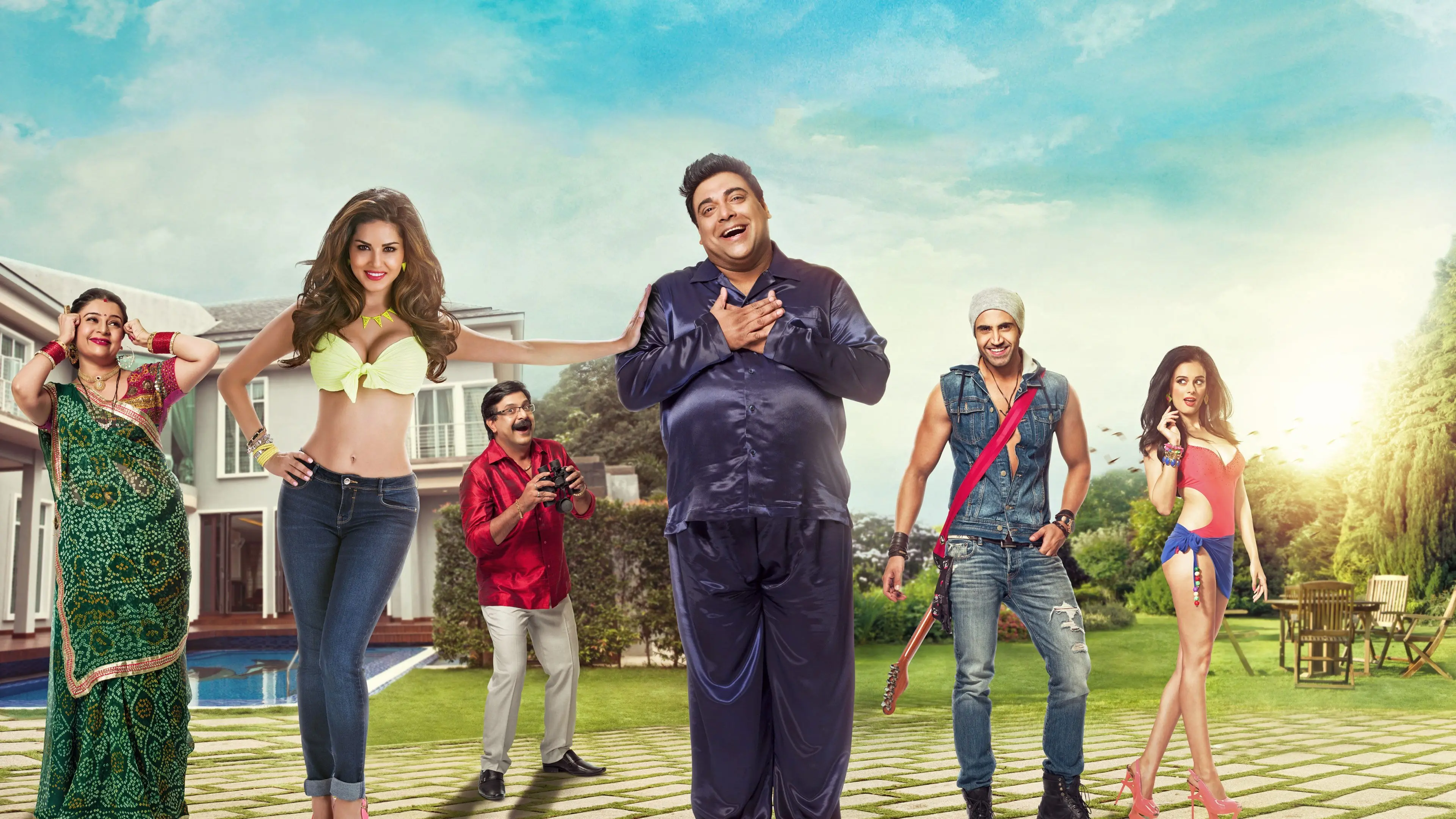 Kuch Kuch Locha Hai backdrop