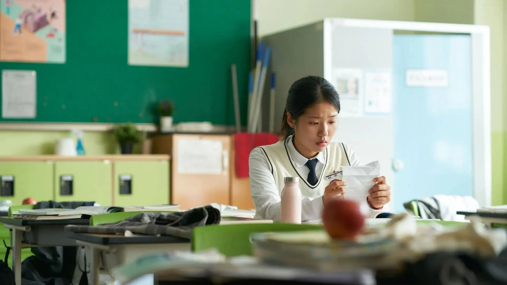The World of Love backdrop