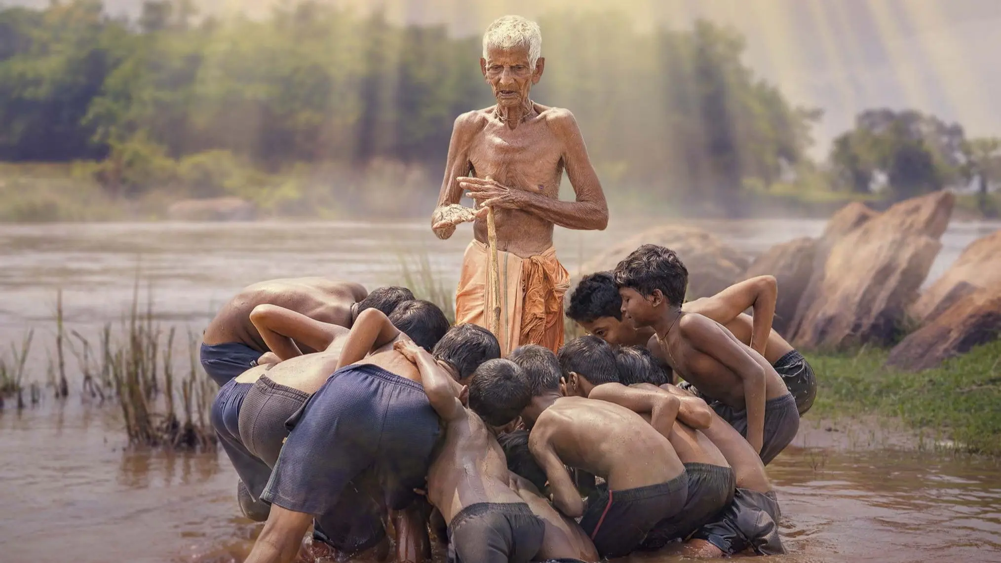 Nanda Master'nka Chatasali backdrop