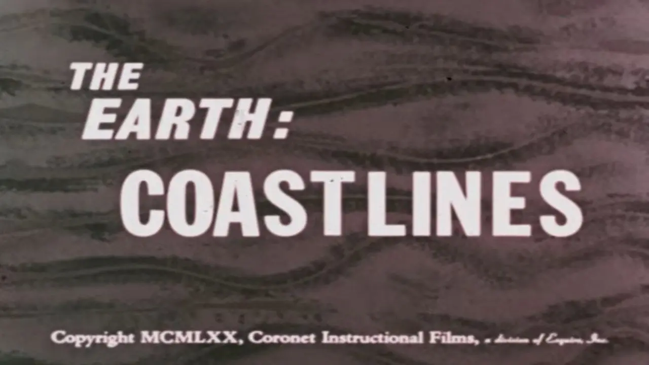 The Earth: Coastlines backdrop