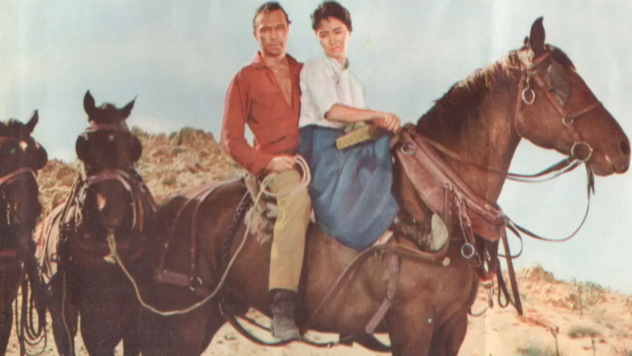 Stagecoach to Dancers' Rock backdrop