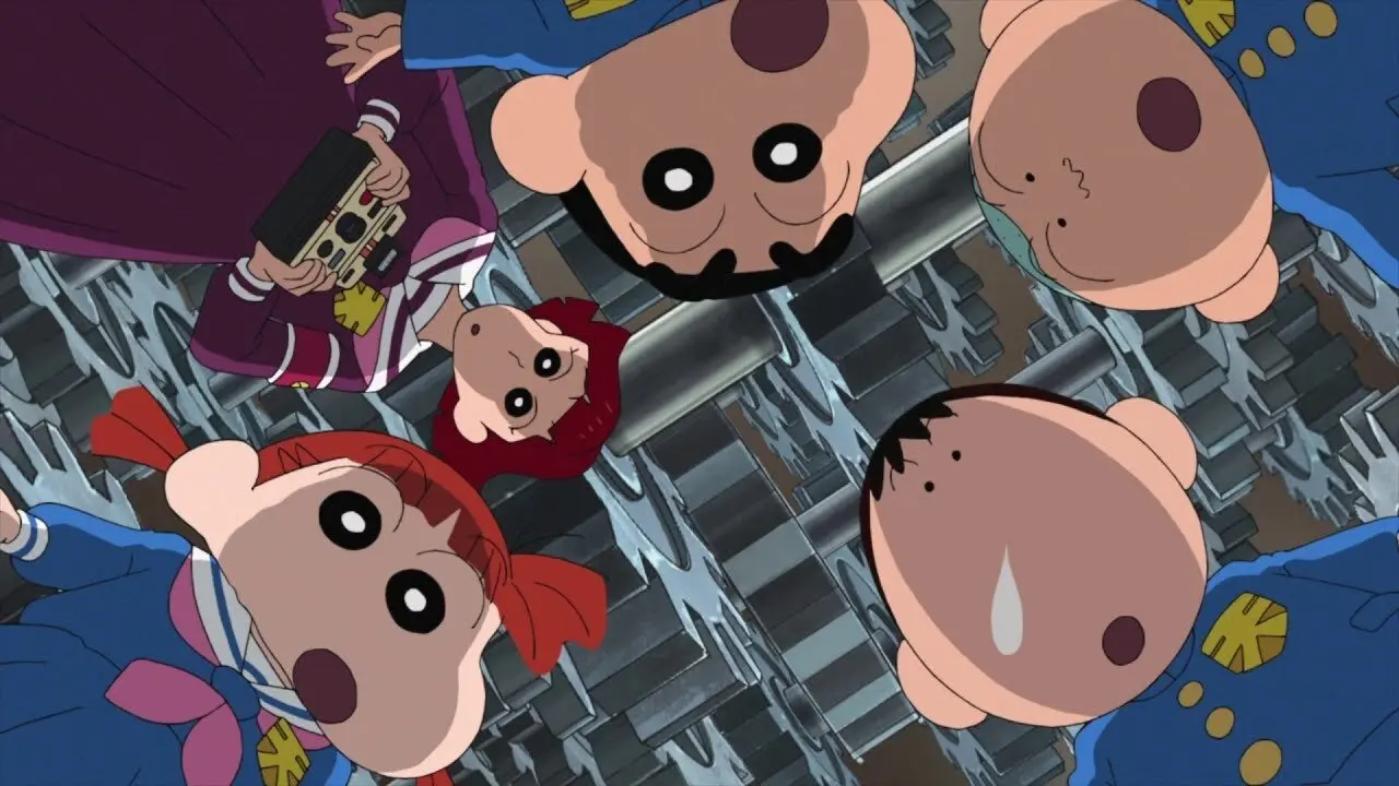 Crayon Shin-chan: Shrouded in Mystery! The Flowers of Tenkazu Academy backdrop