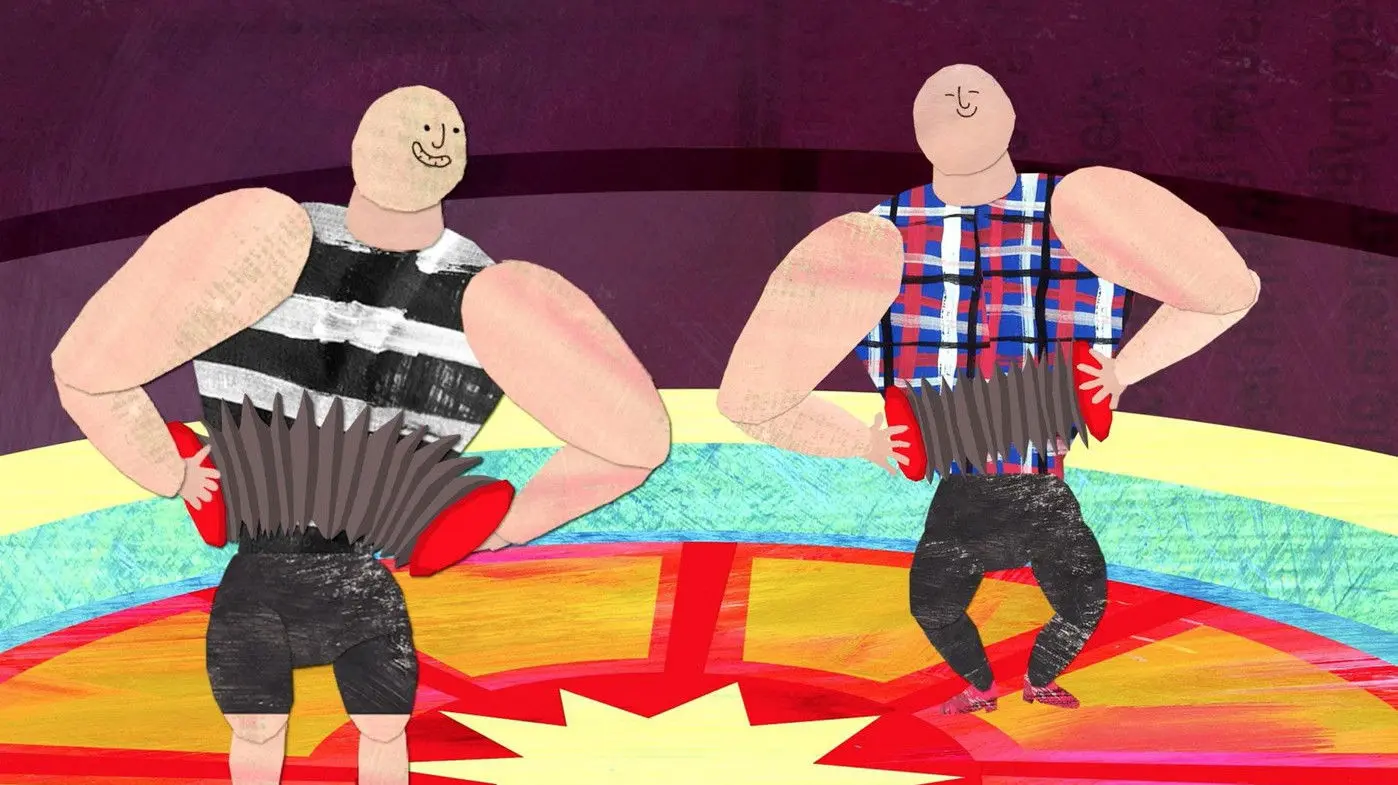 Lajos & Laci backdrop