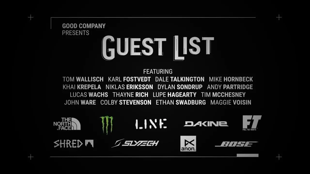 Guest List backdrop