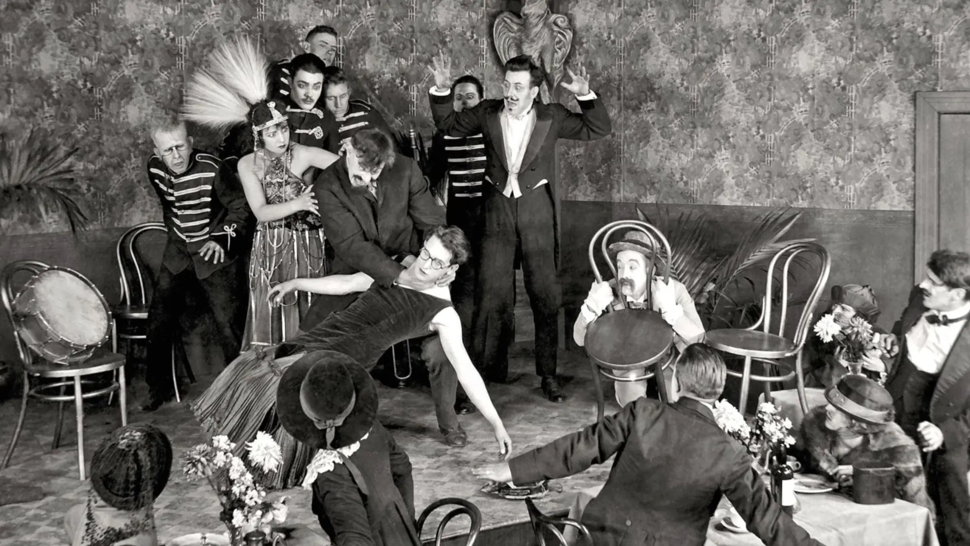 Never Touched Me! backdrop