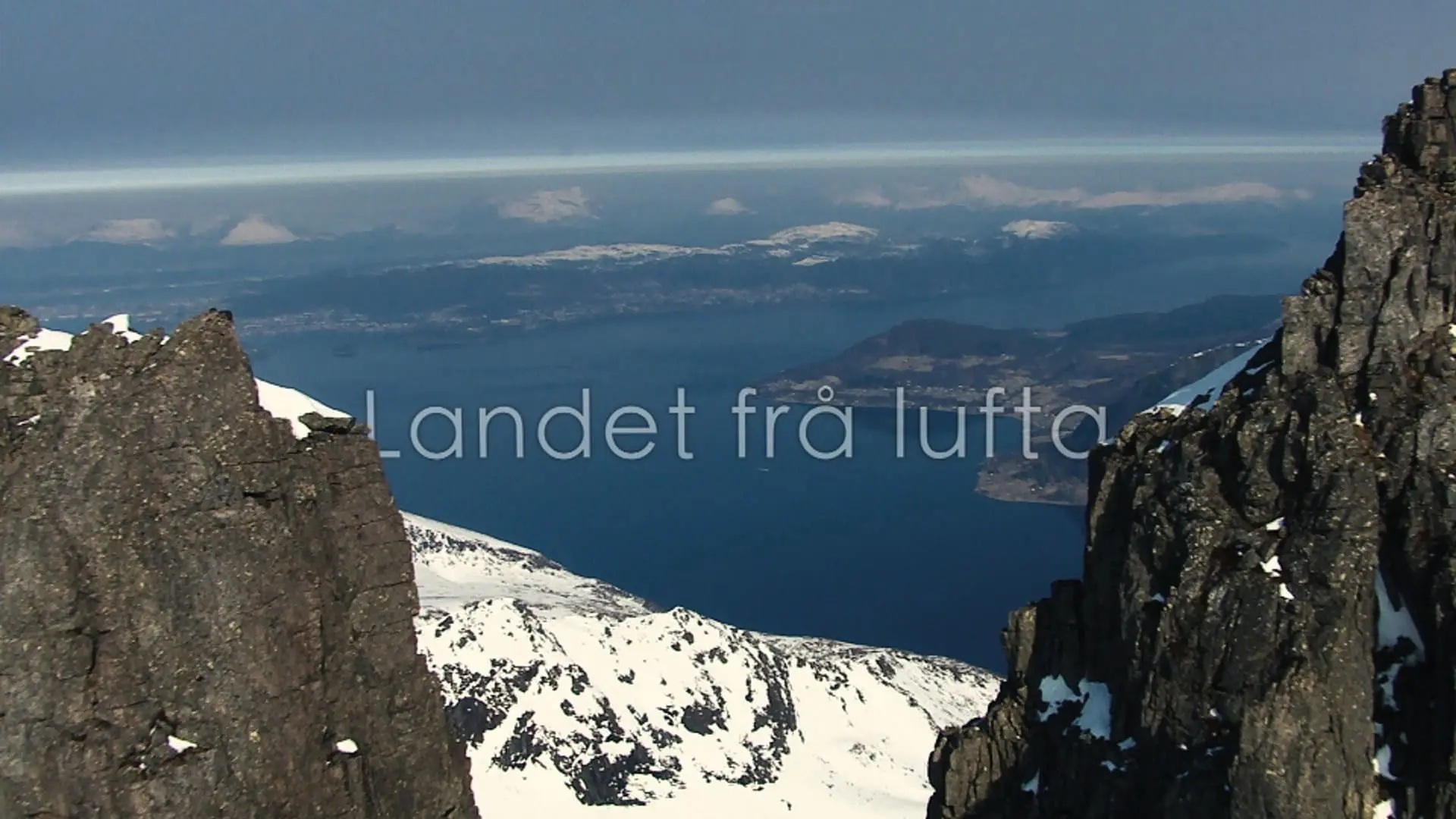 The land from the air backdrop
