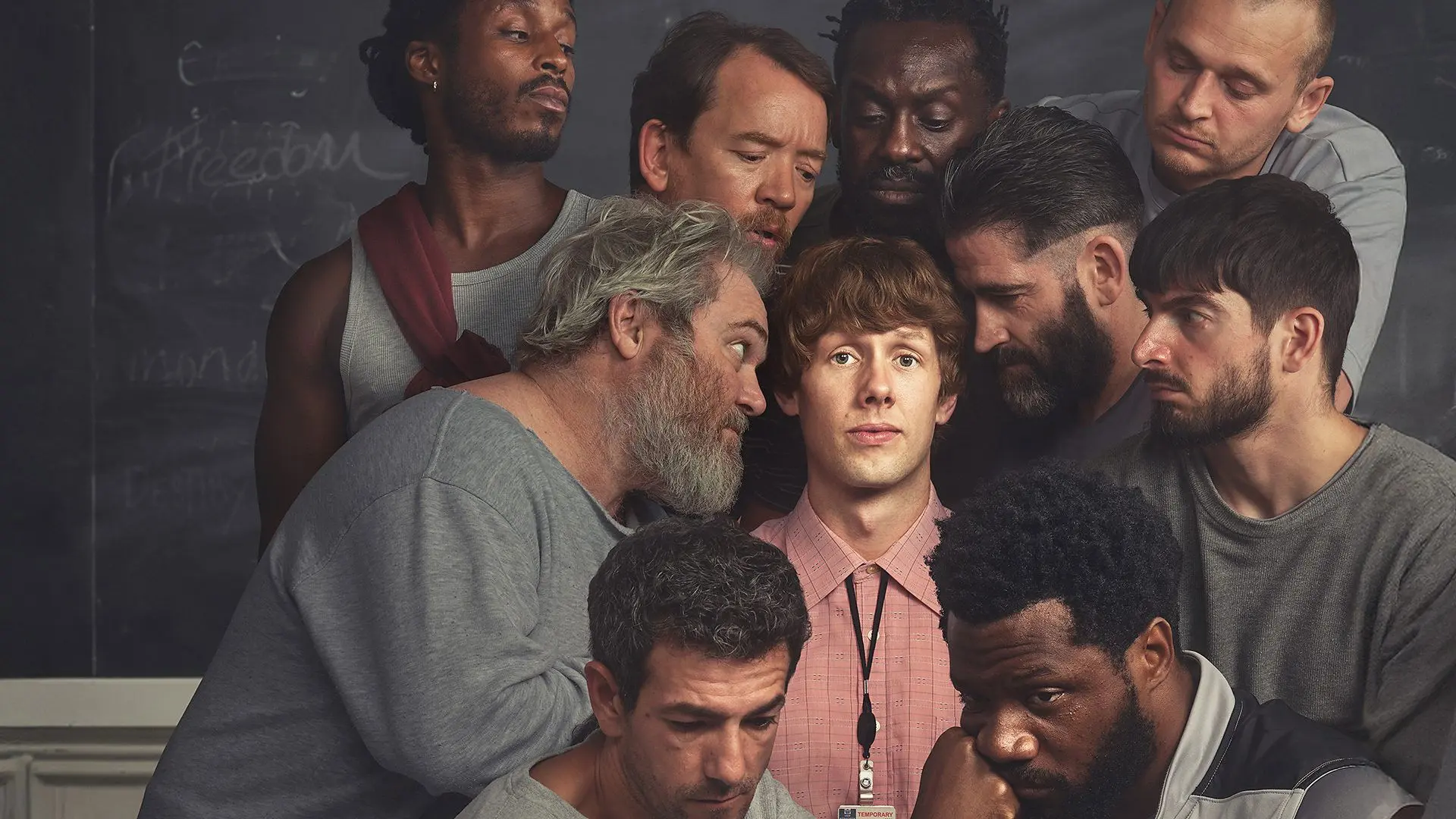 Waiting for the Out backdrop