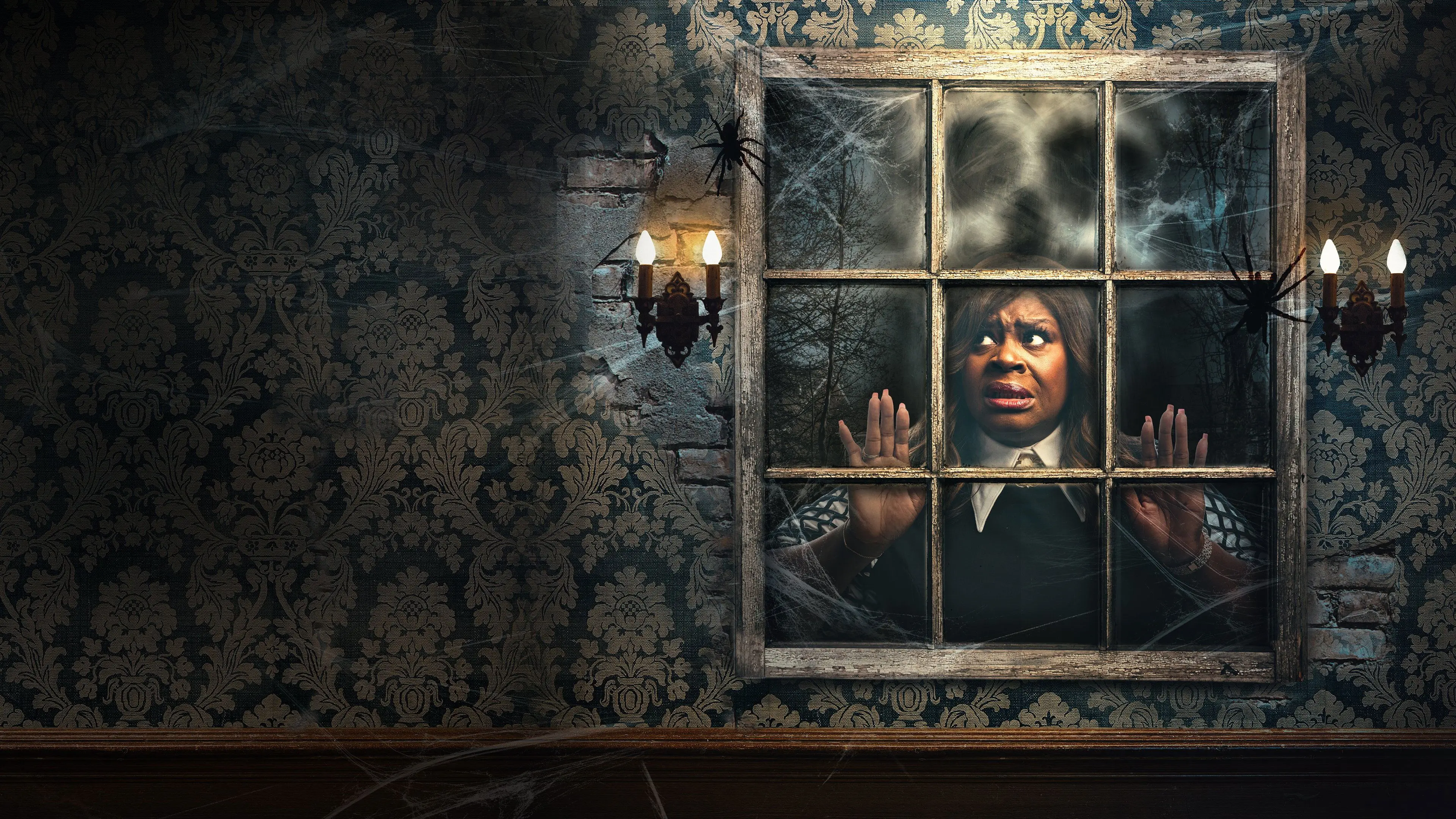 Scariest House in America backdrop