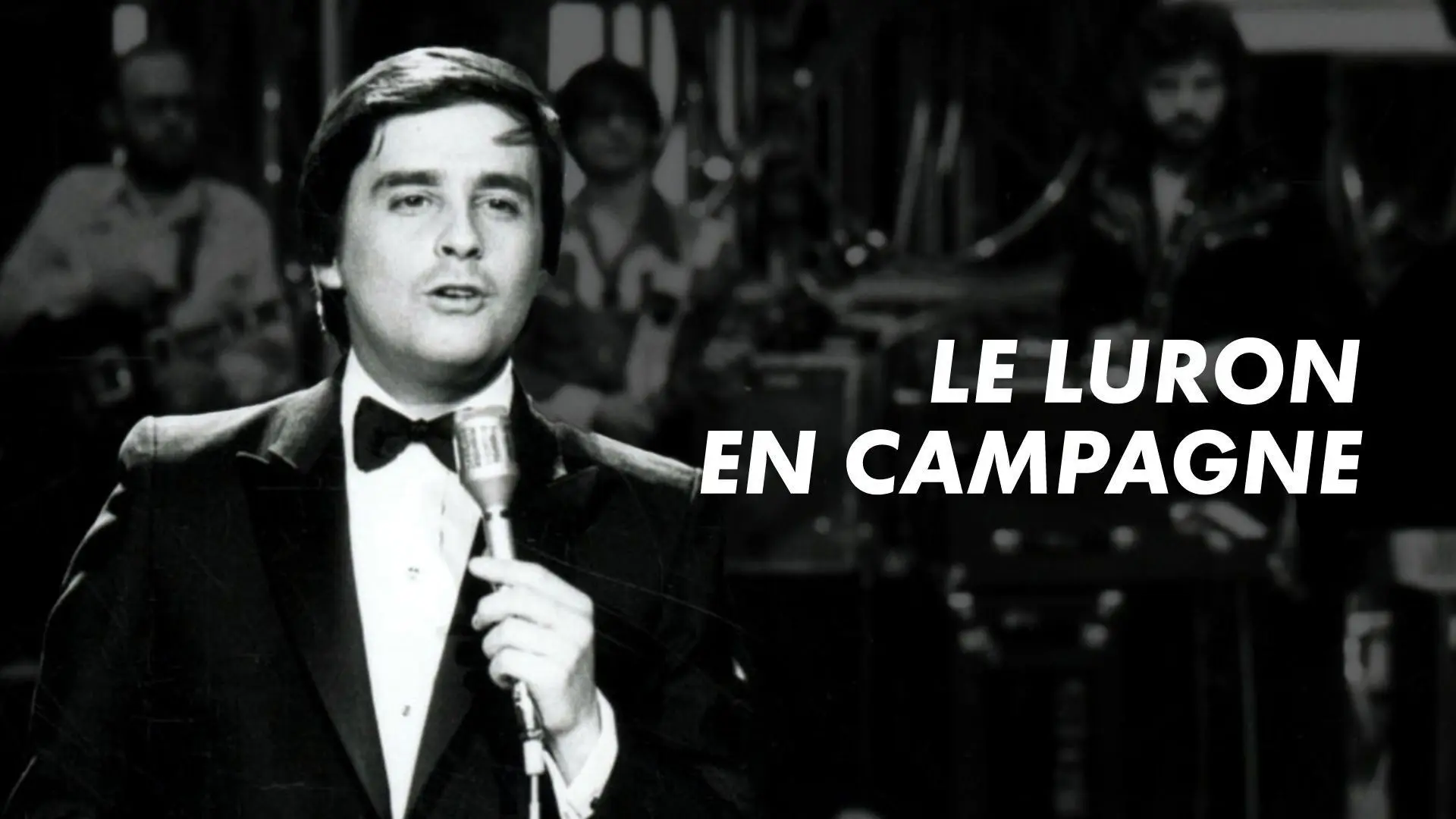 Le Luron en campagne backdrop