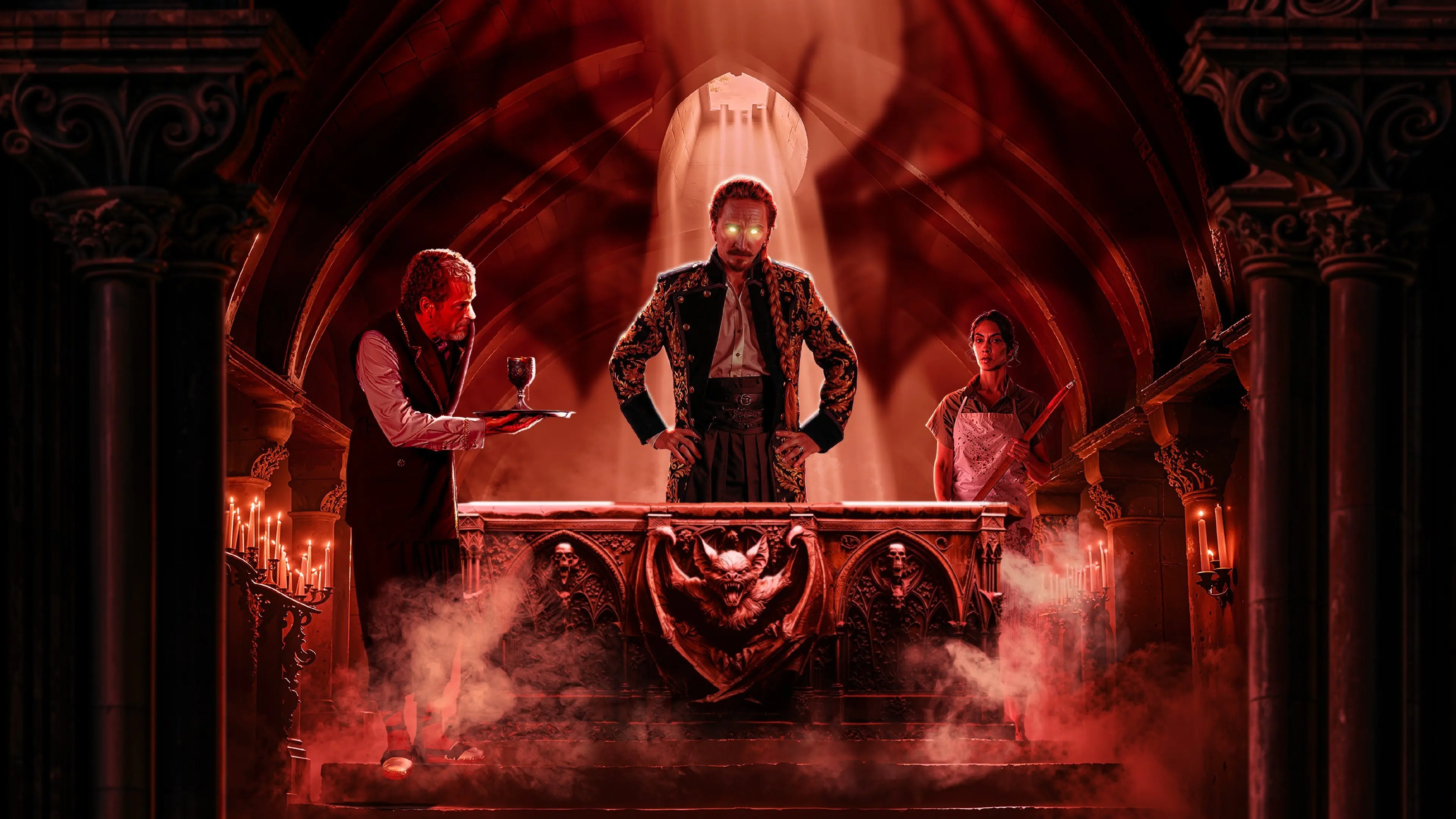 Cuando los amos duermen backdrop