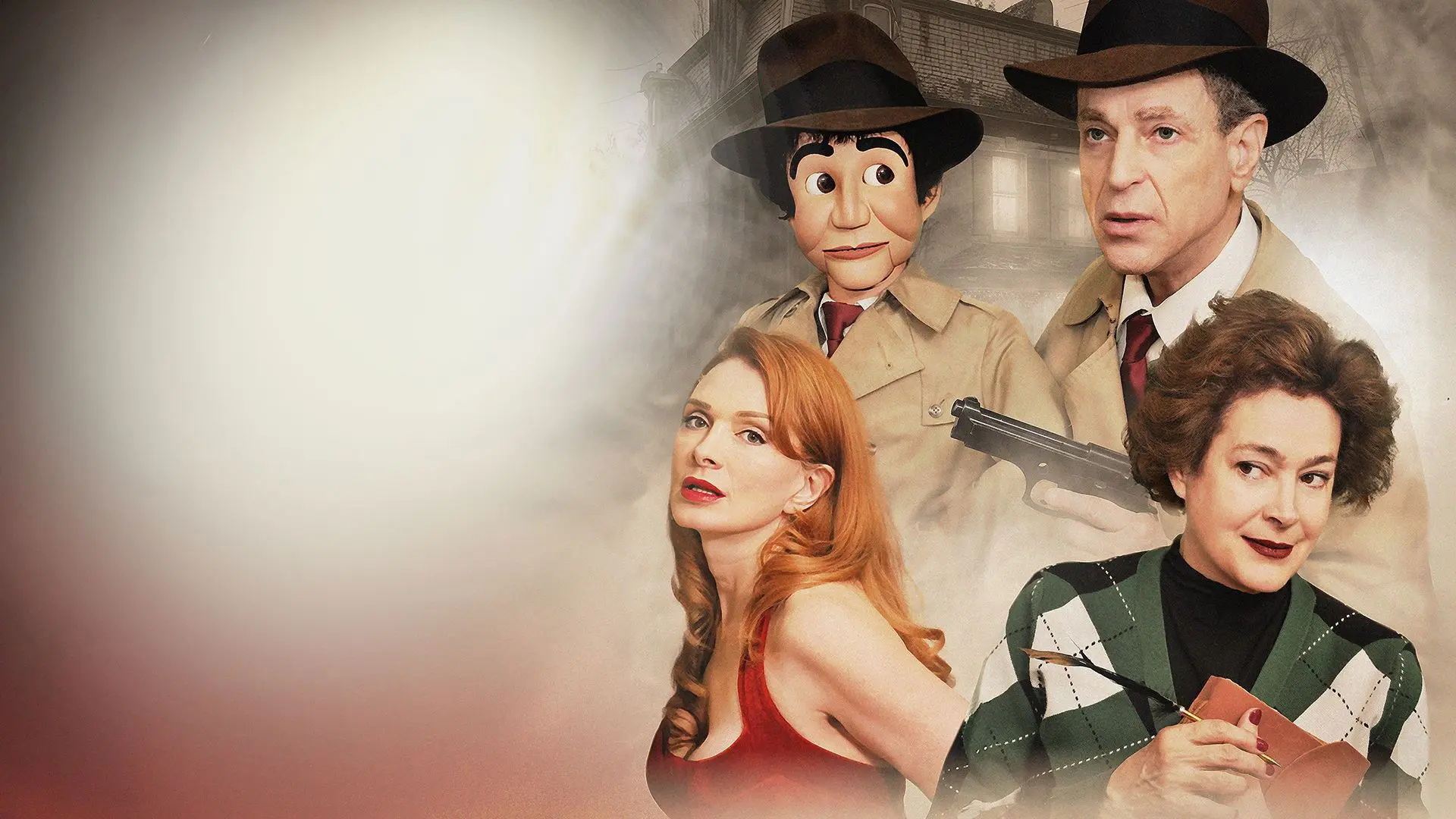 The Dummy Detective backdrop