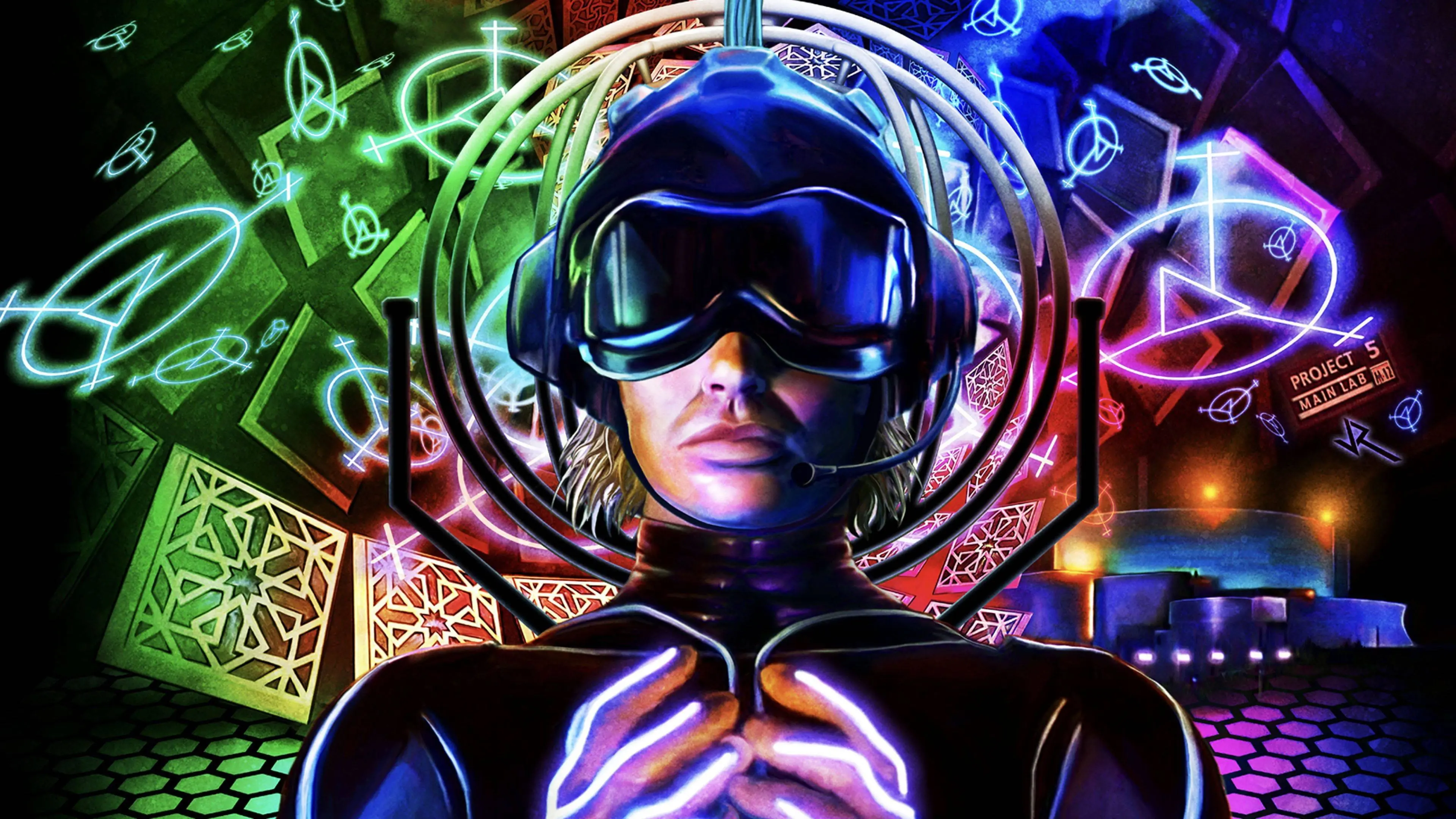 The Lawnmower Man backdrop