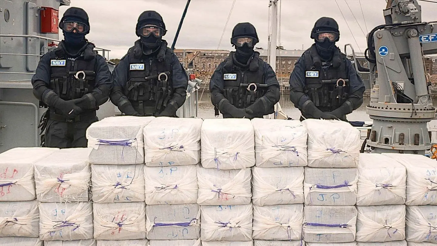 Drug trafficking, the poison of Europe backdrop