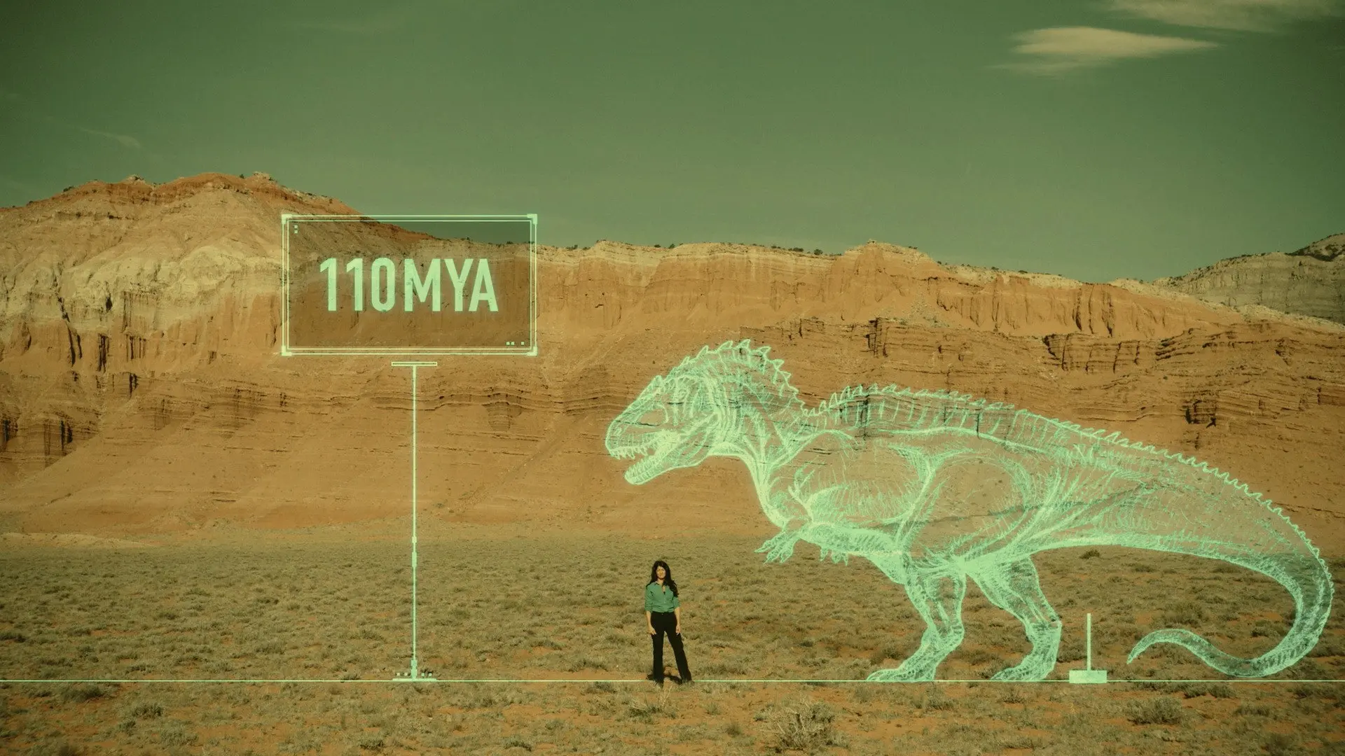 Dinosaur Cold Case backdrop