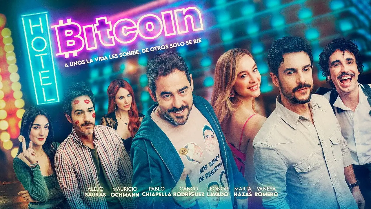 Hotel Bitcoin backdrop