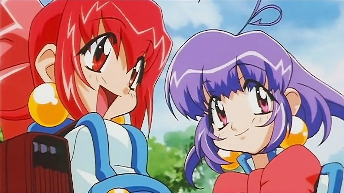 Cyber Team in Akihabara: The Movie backdrop