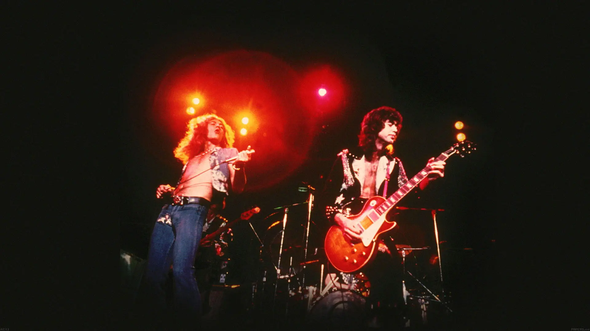 Led Zeppelin backdrop