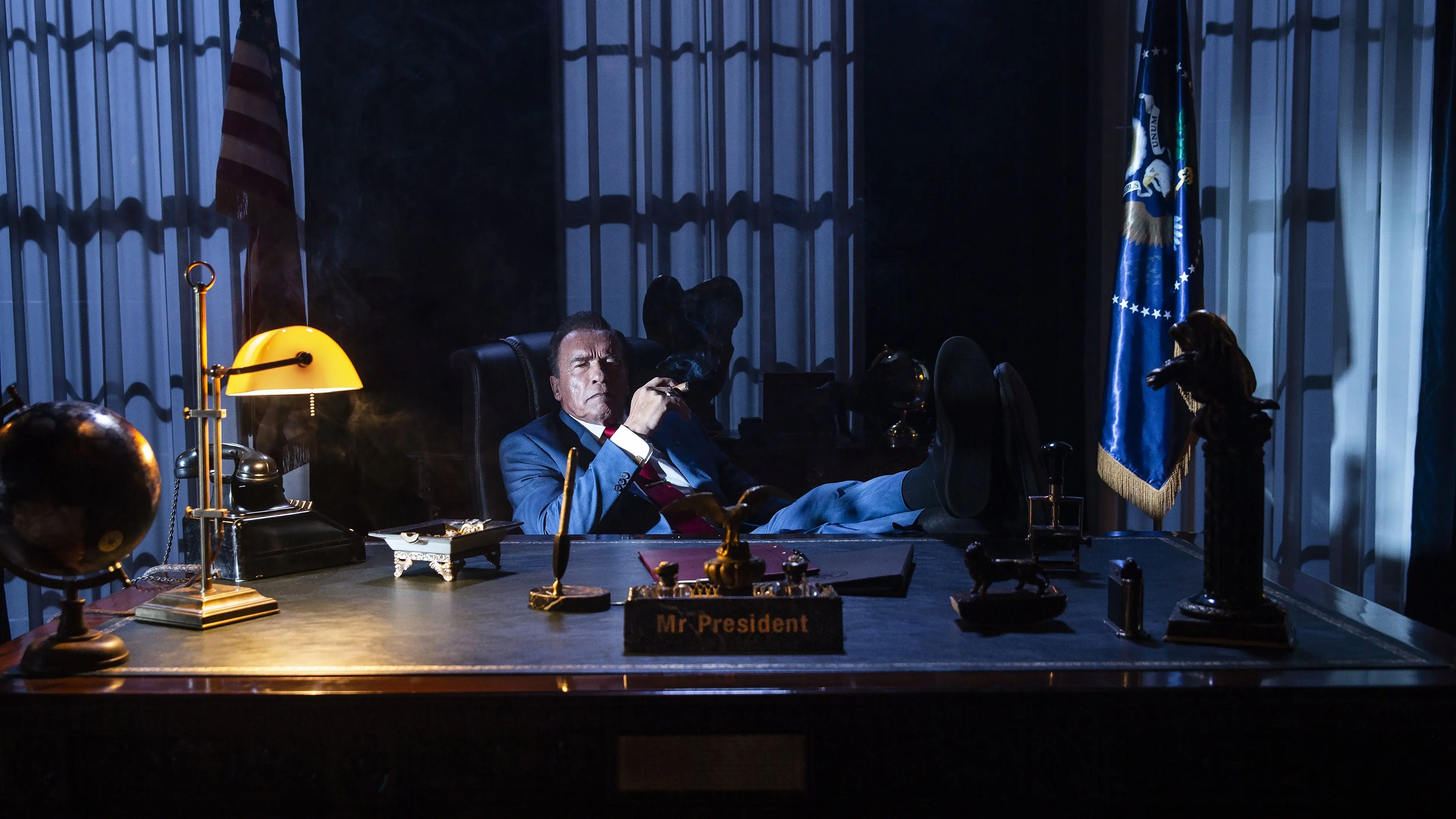 Kung Fury 2 backdrop