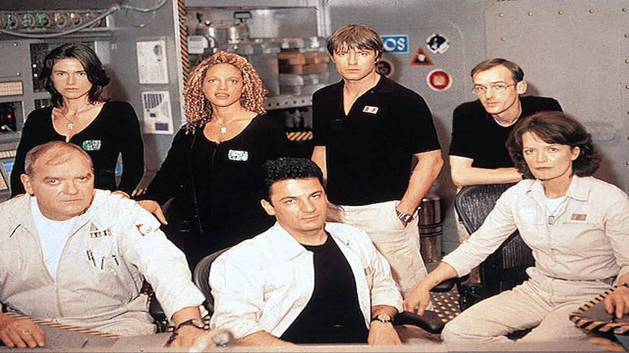 Space Island One backdrop