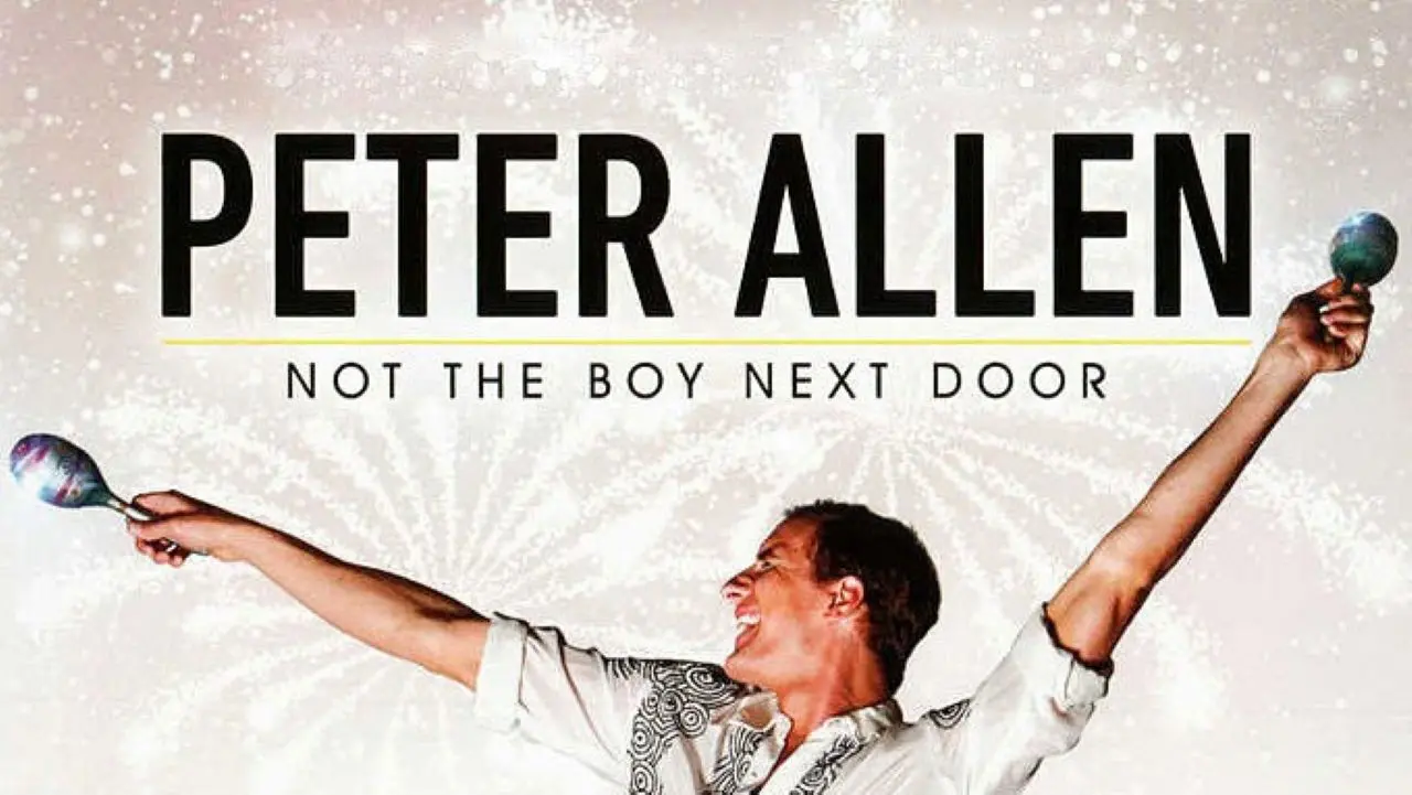 Peter Allen: Not the Boy Next Door backdrop