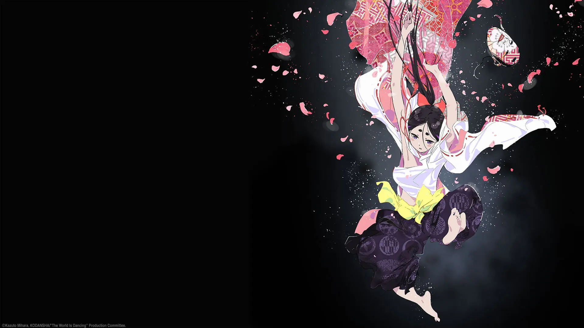 The World Is Dancing backdrop