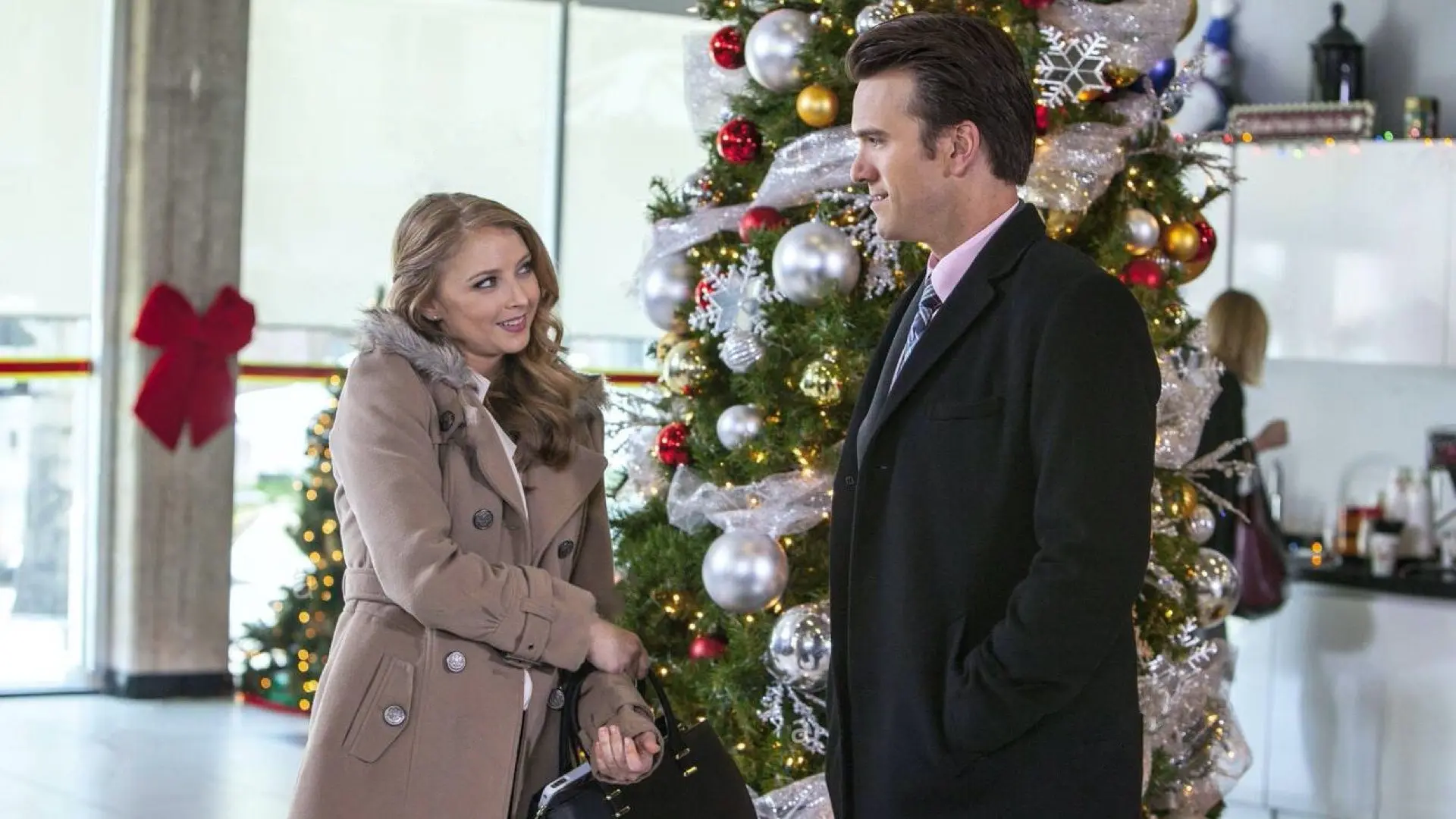A Christmas Kiss II backdrop