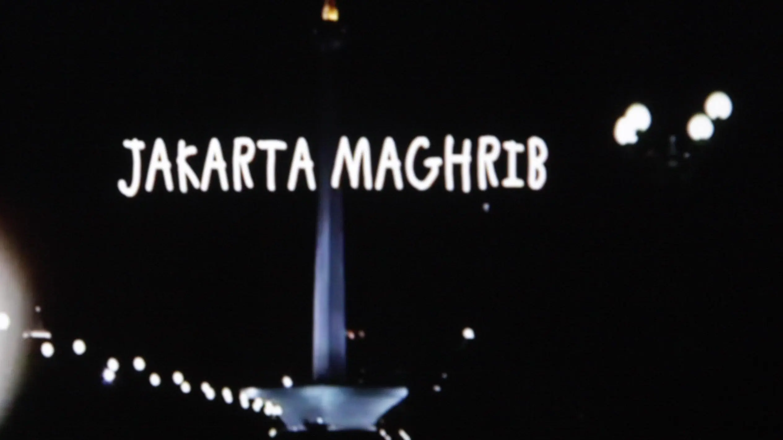 Jakarta Twilight backdrop