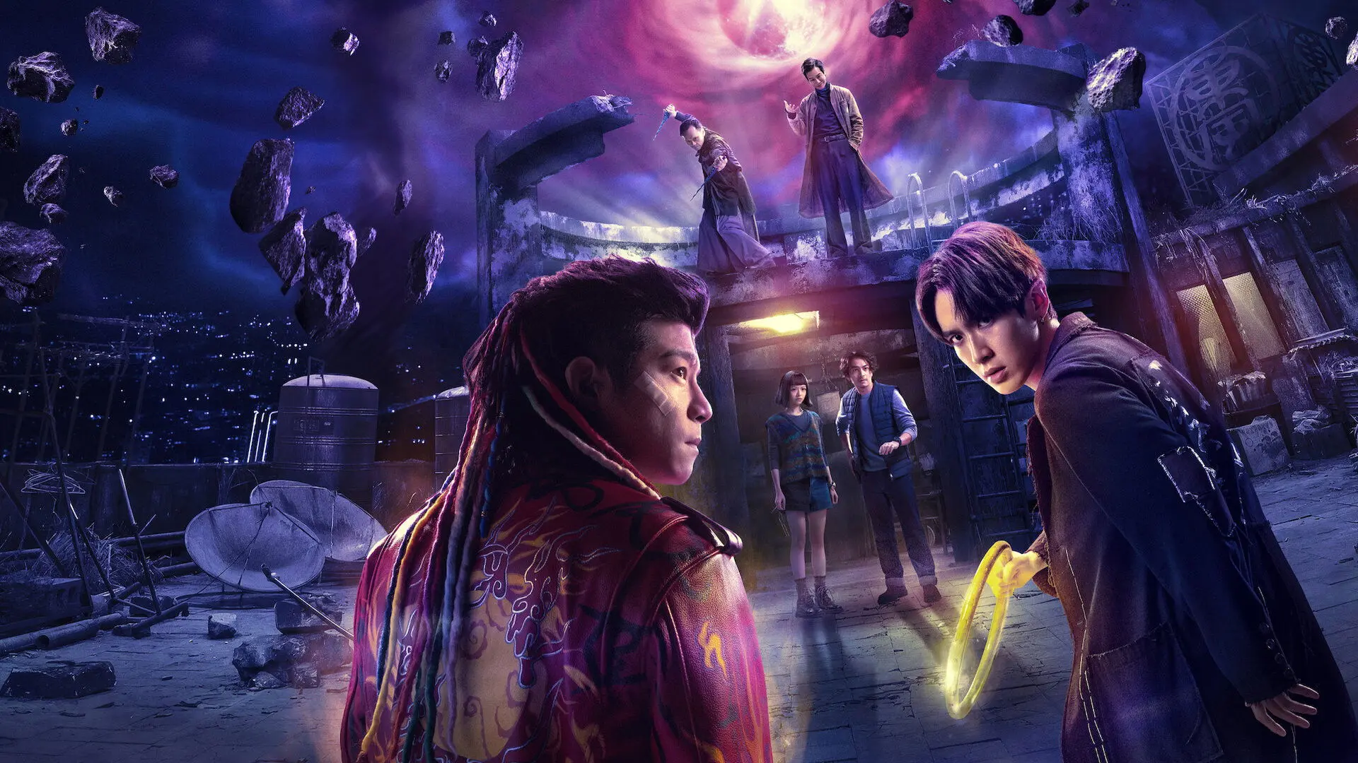 Agent from Above backdrop