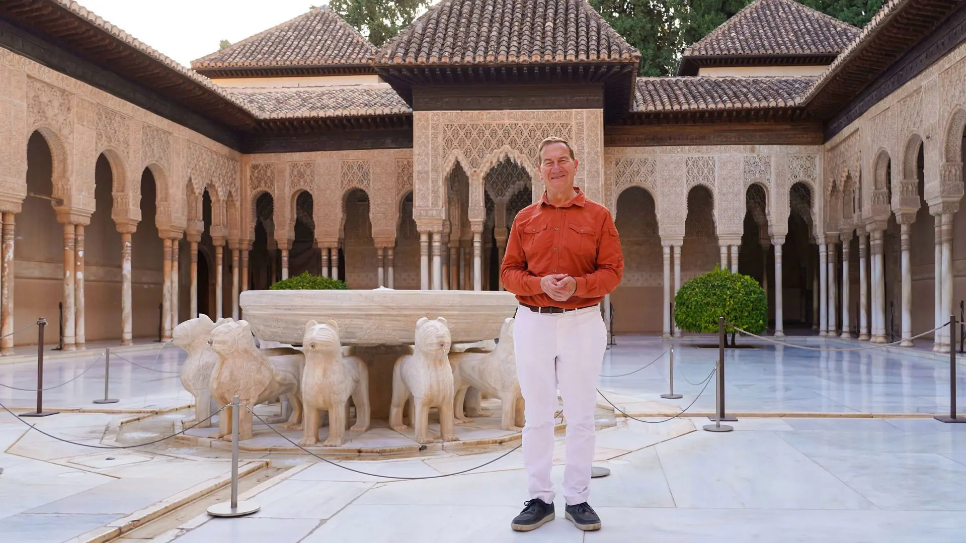 Portillo's Andalucia backdrop