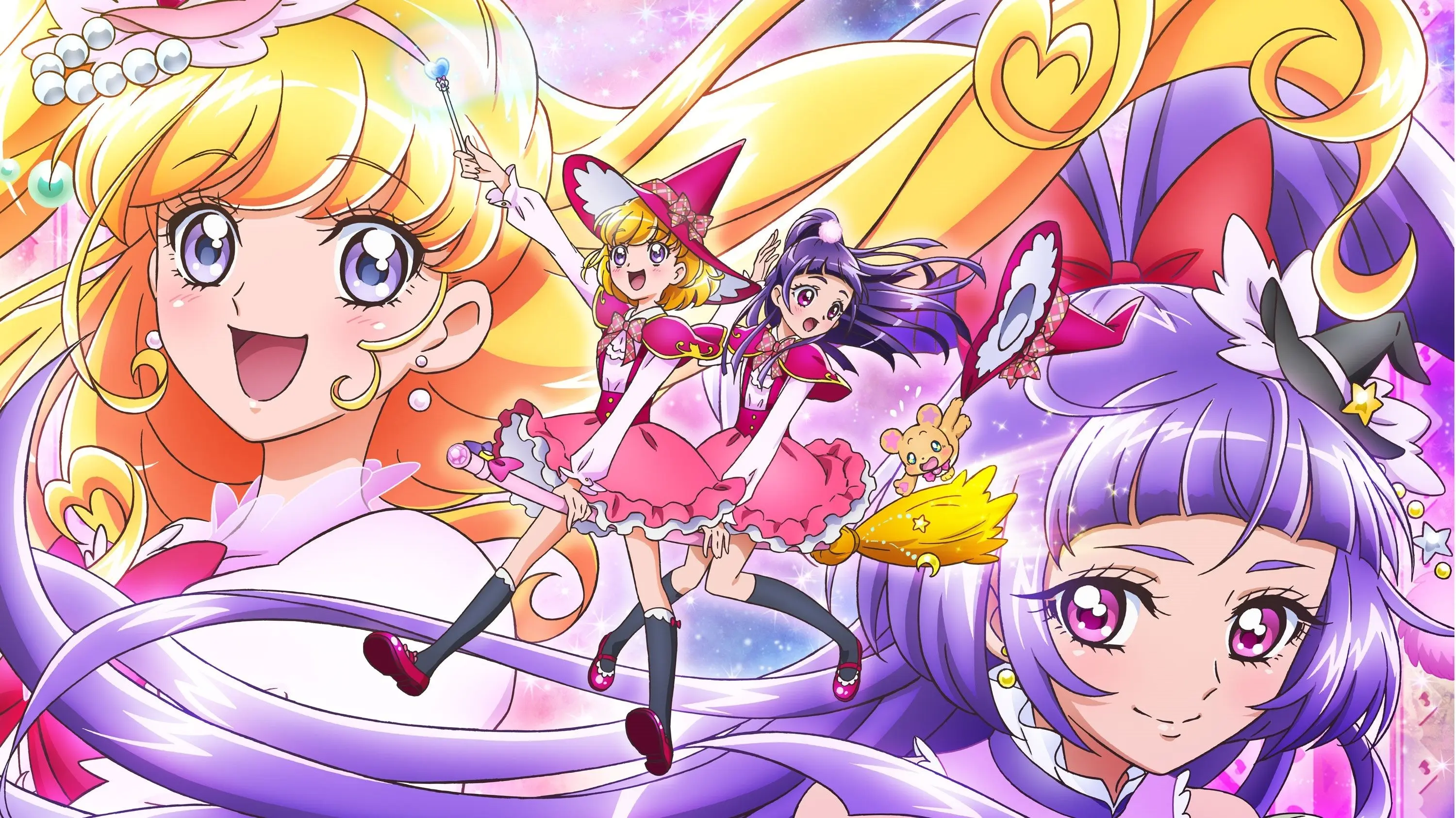 Witchy Precure! backdrop