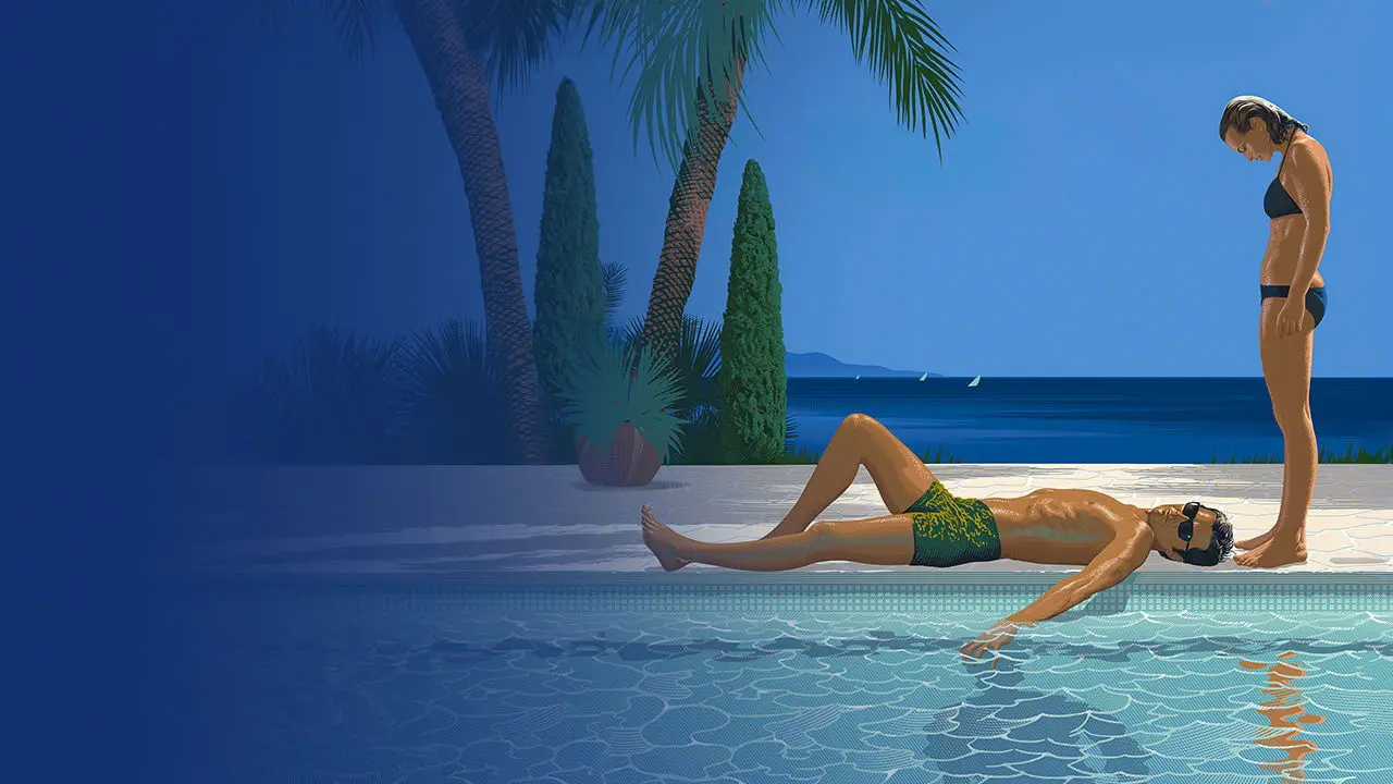 The Swimming Pool backdrop